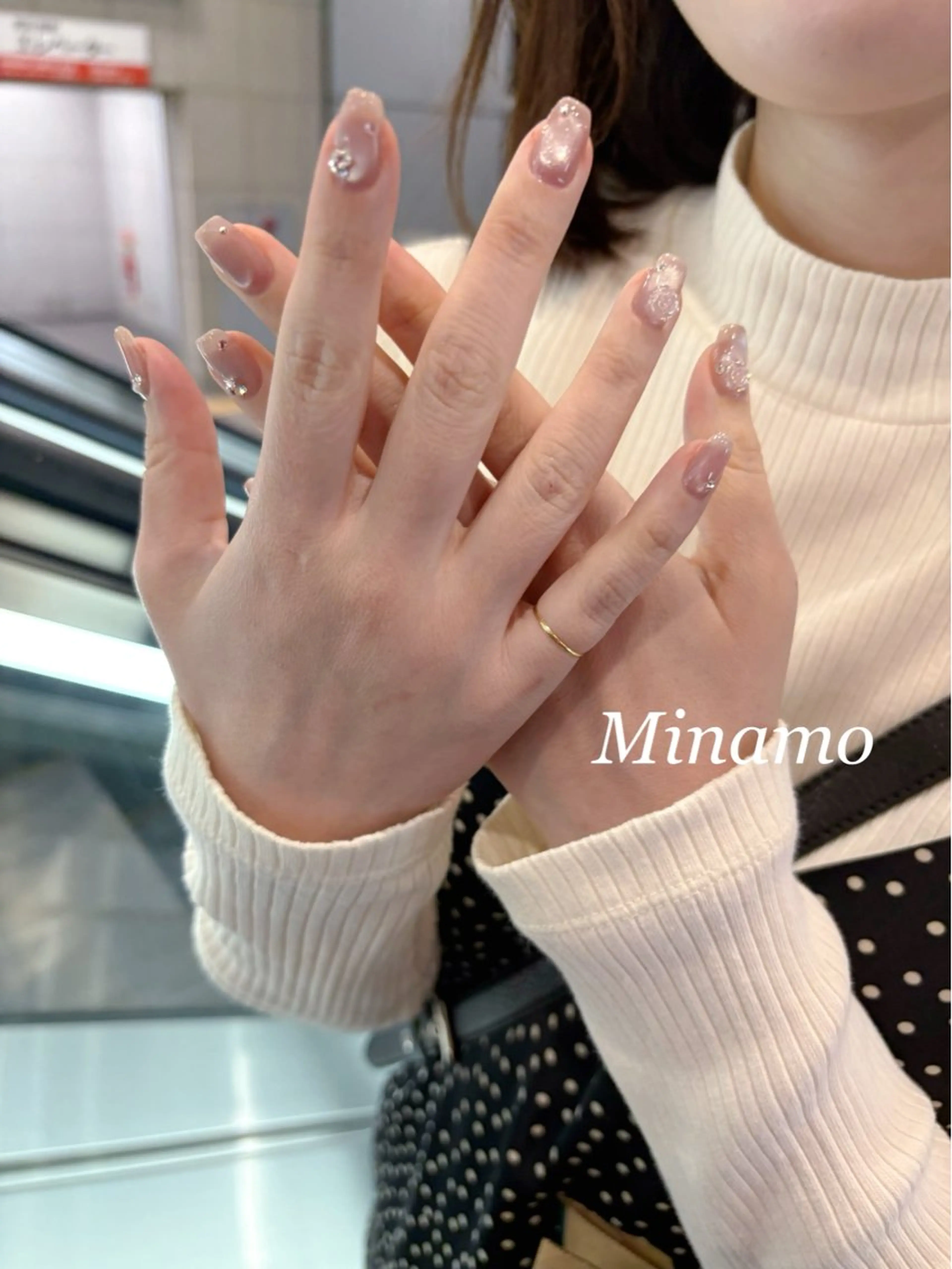 ネイル ハンドネイル Minamo 🩵のネイルデザイン