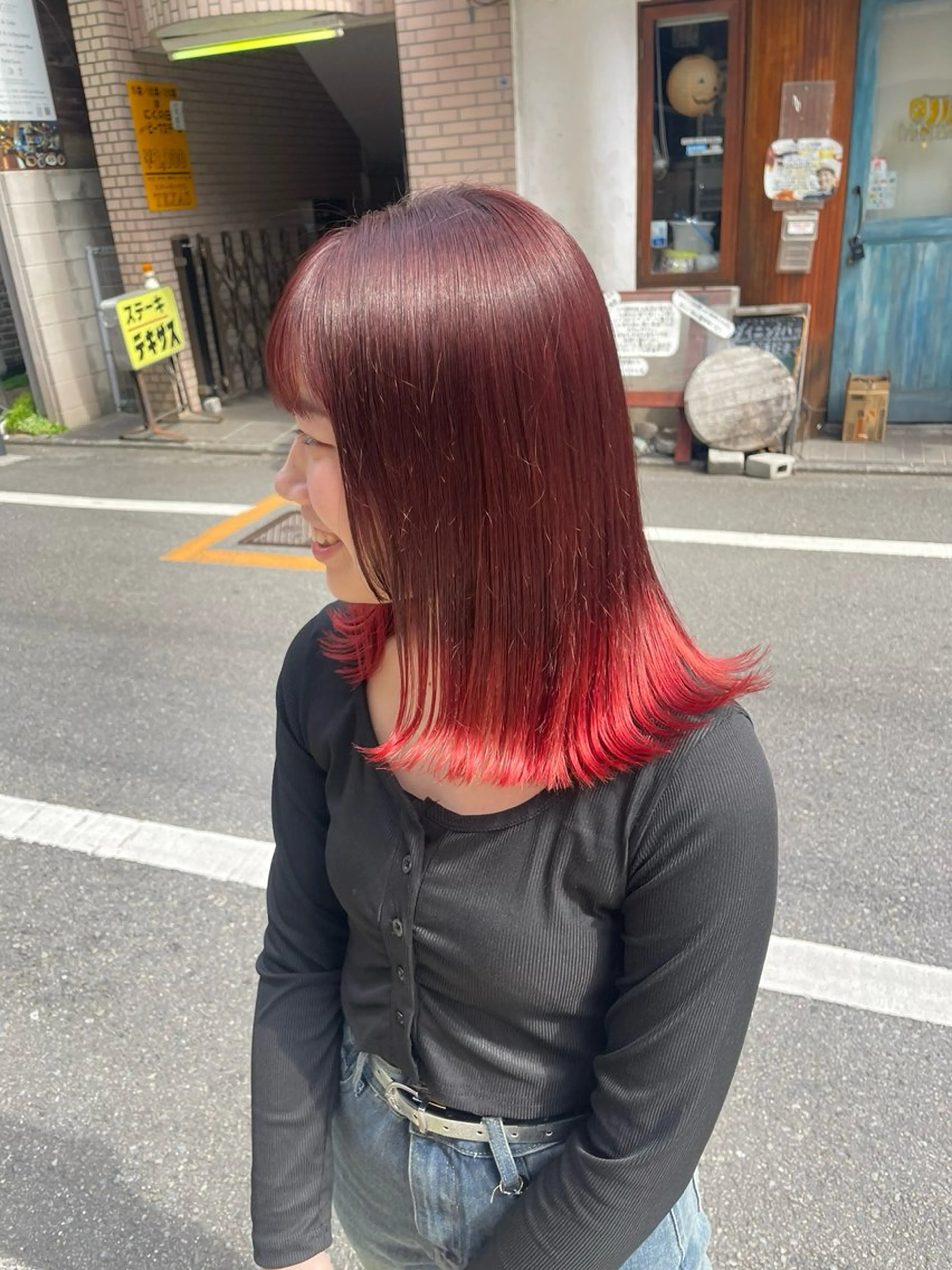 ワンカラー+シャンプー🫧【施術時間120分~】ロング料金1100の写真