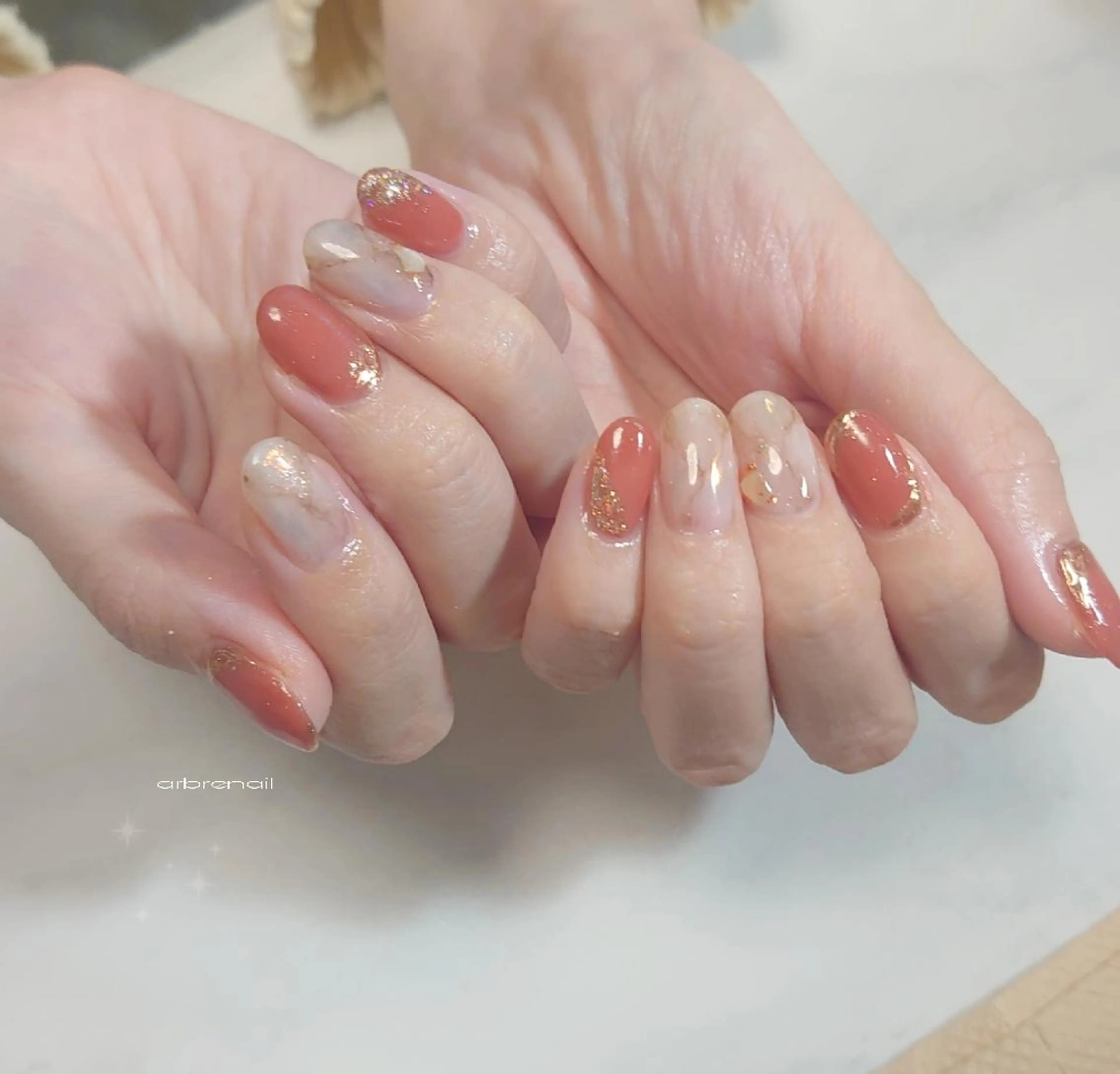 ネイル ✯.。 arbre  nail 。✯.のネイルデザイン