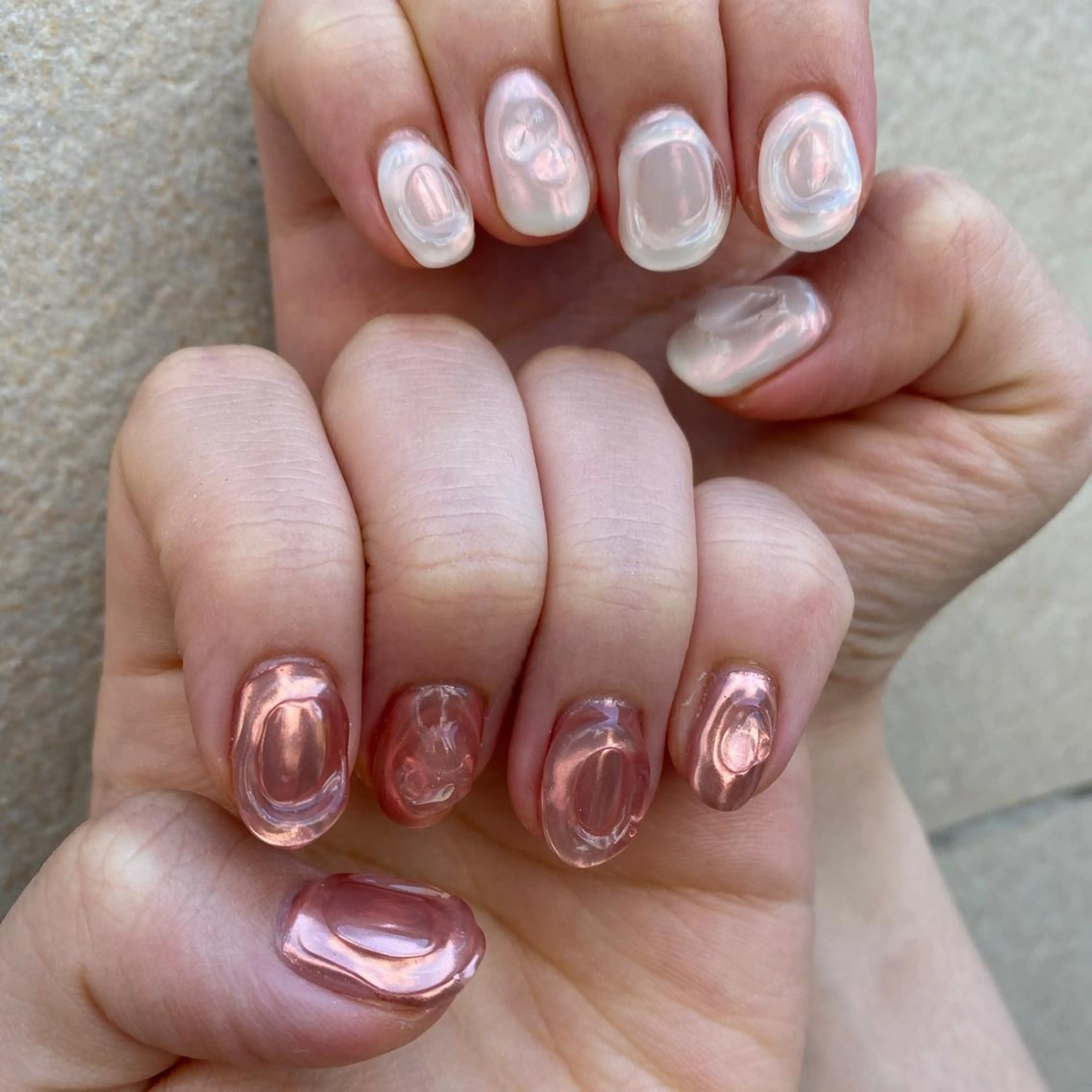 ショート カラー ネイル マツエク・マツパ 💠AYANE /吉祥寺💠のマツエク・マツパデザイン