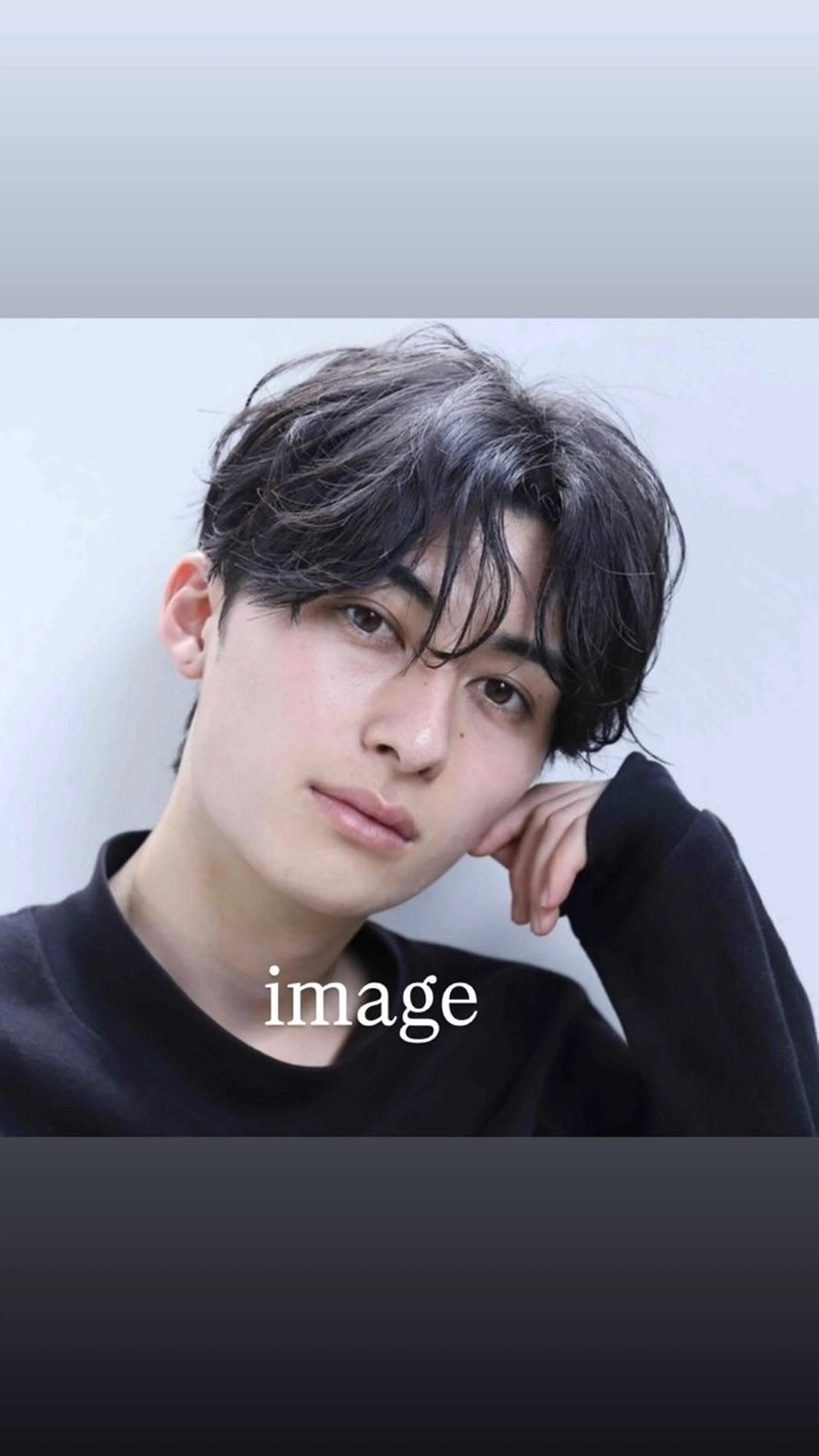 ⭐️メンズセンターパート⭐️の写真