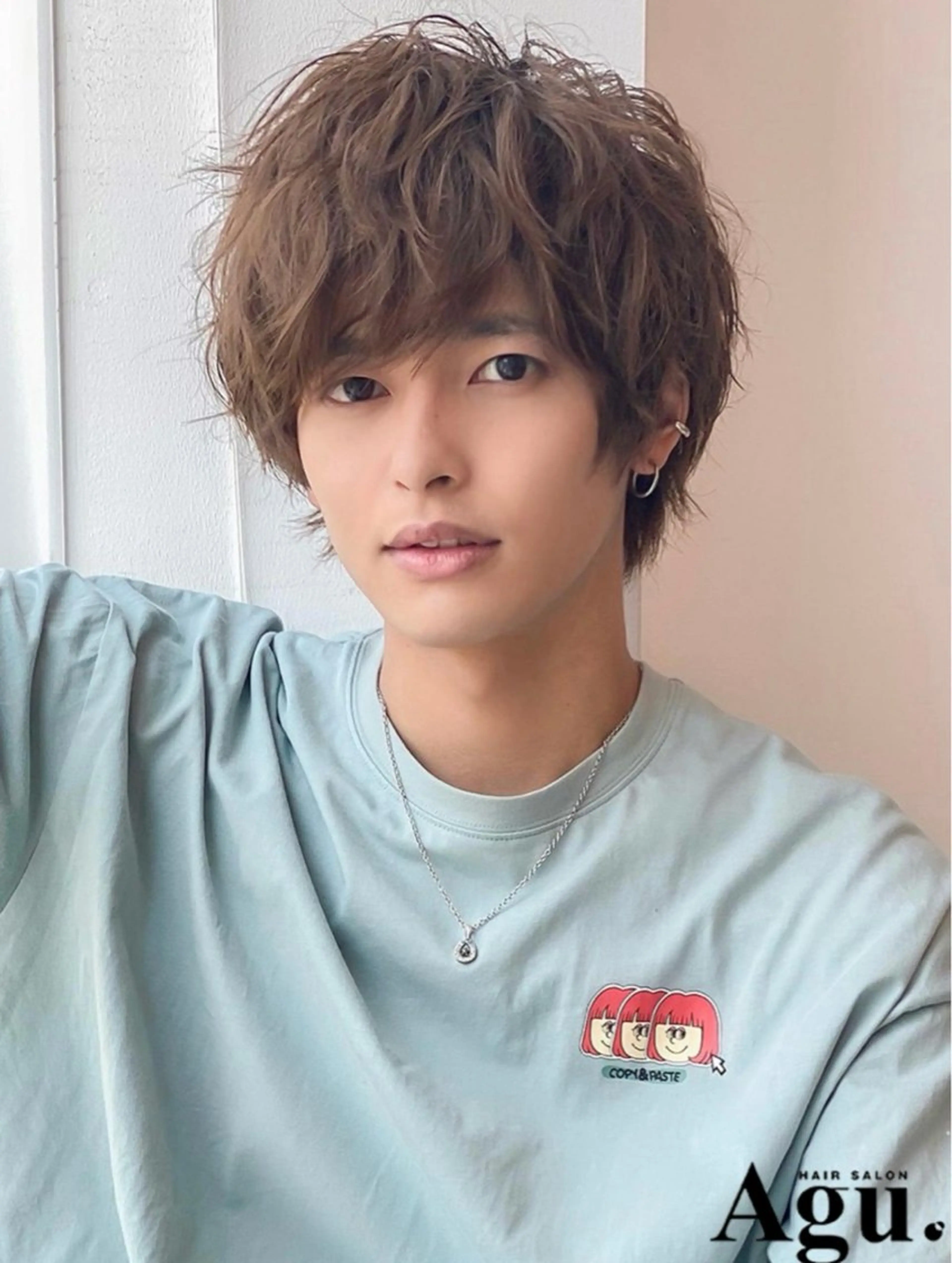 カラー メンズ Agu Karenのヘアスタイル