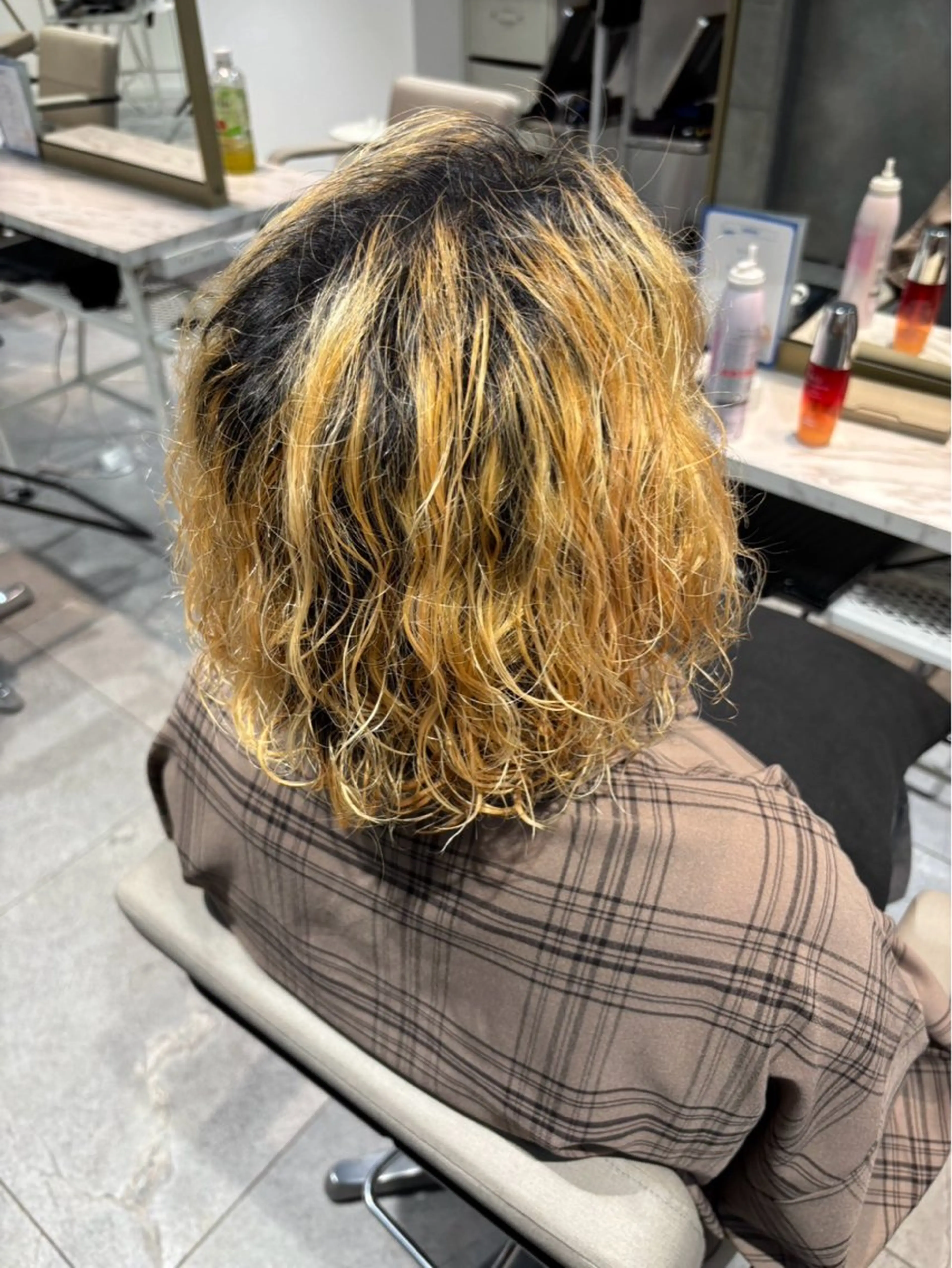 🩷縦巻きパーマ➕うるツヤトリートメント🩷の写真