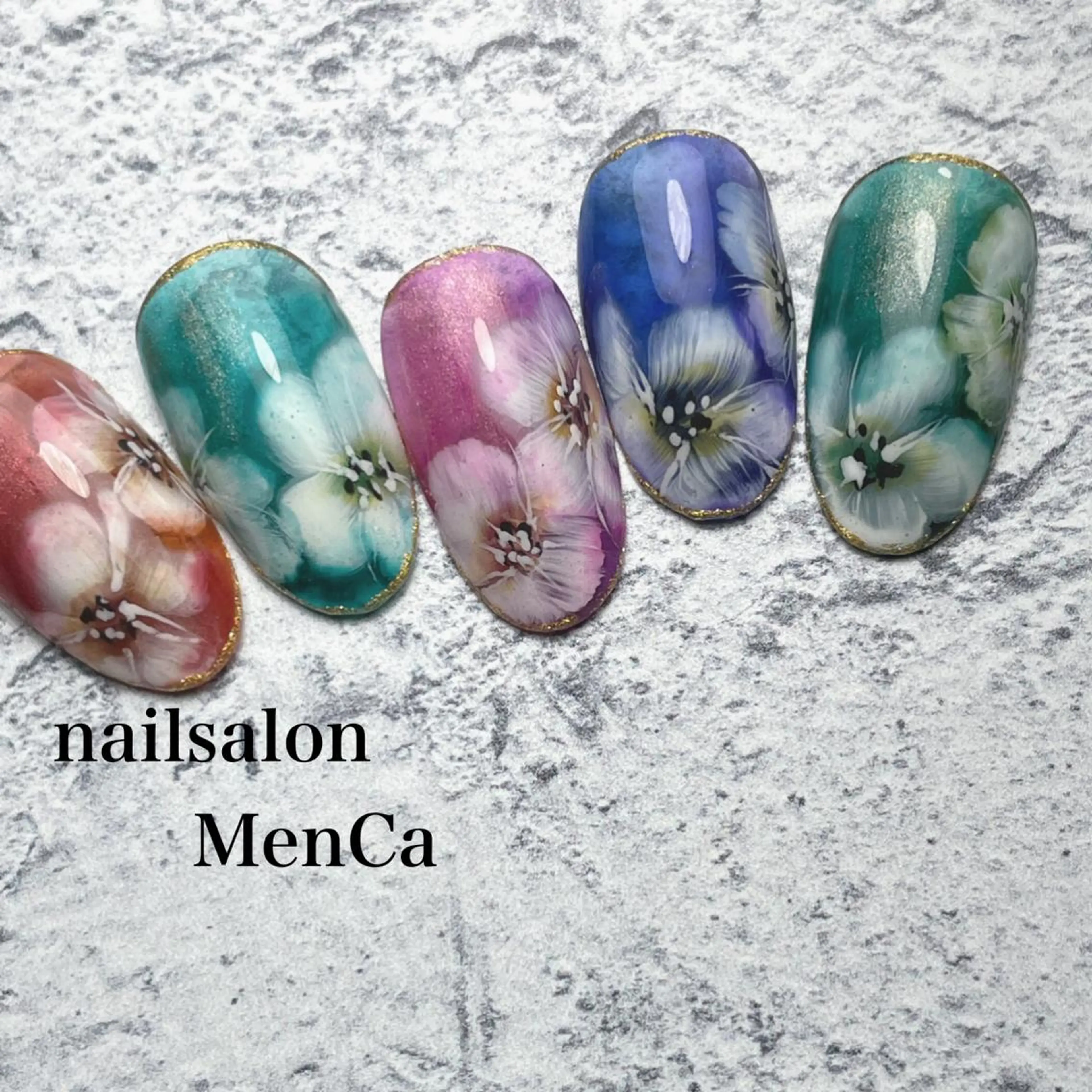 ネイル ハンドネイル 江崎 景子のネイルデザイン