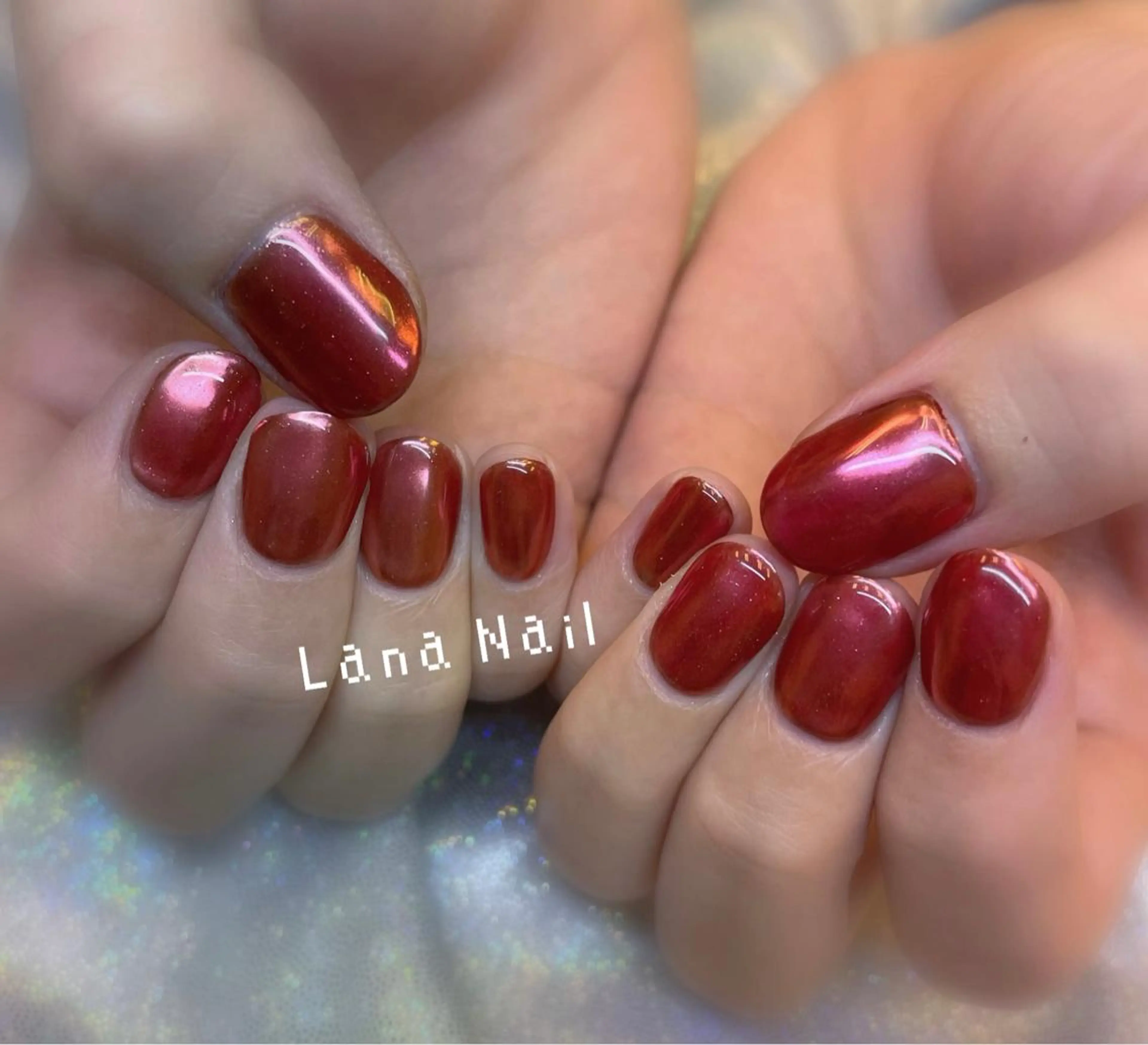ネイル アートネイル ワンカラーネイル Lana Nailのネイルデザイン