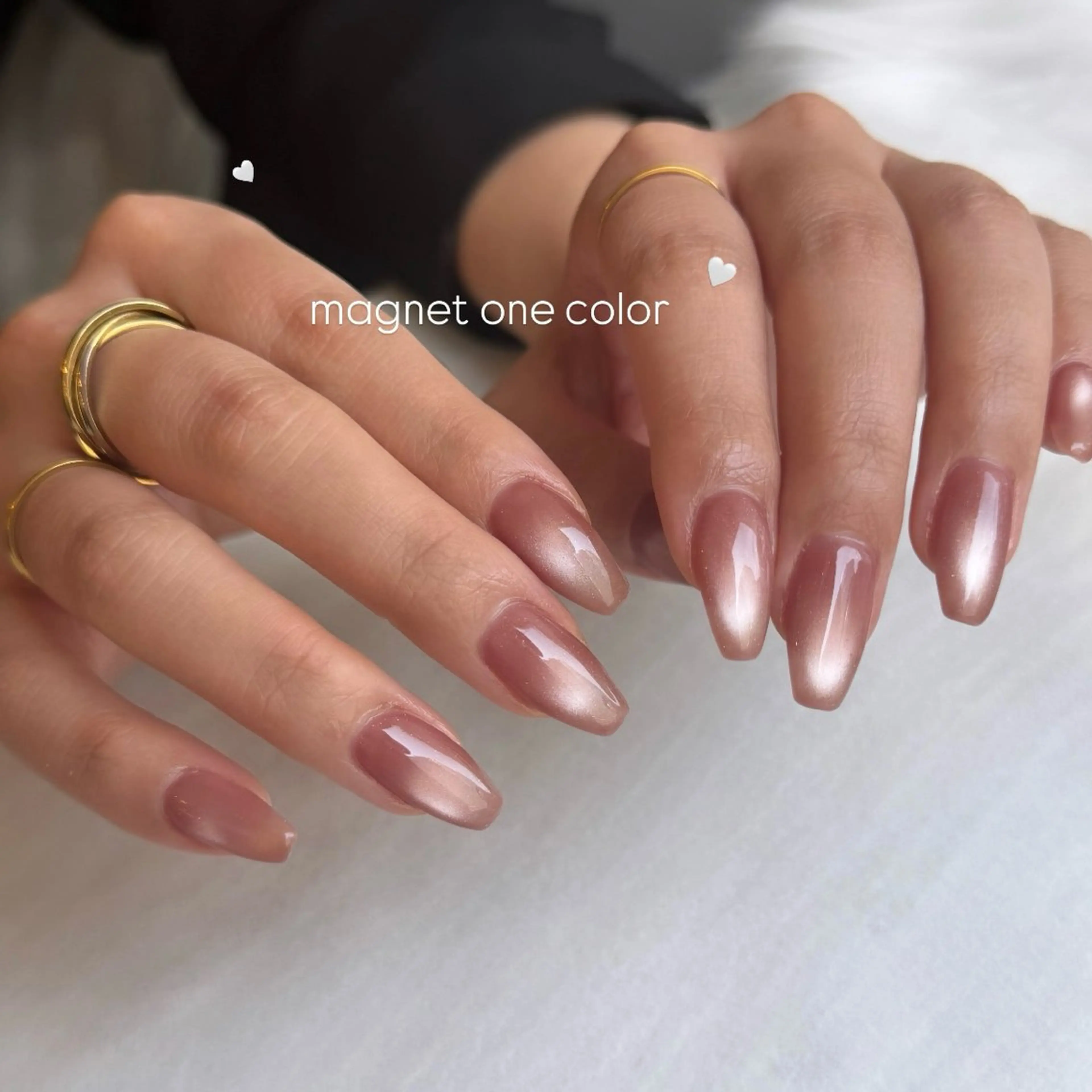 ネイル マグネットネイル ハンドネイル Rich+nail🫧仙台🫧所属・Rich+nail 🫧仙台🫧のネイルデザイン