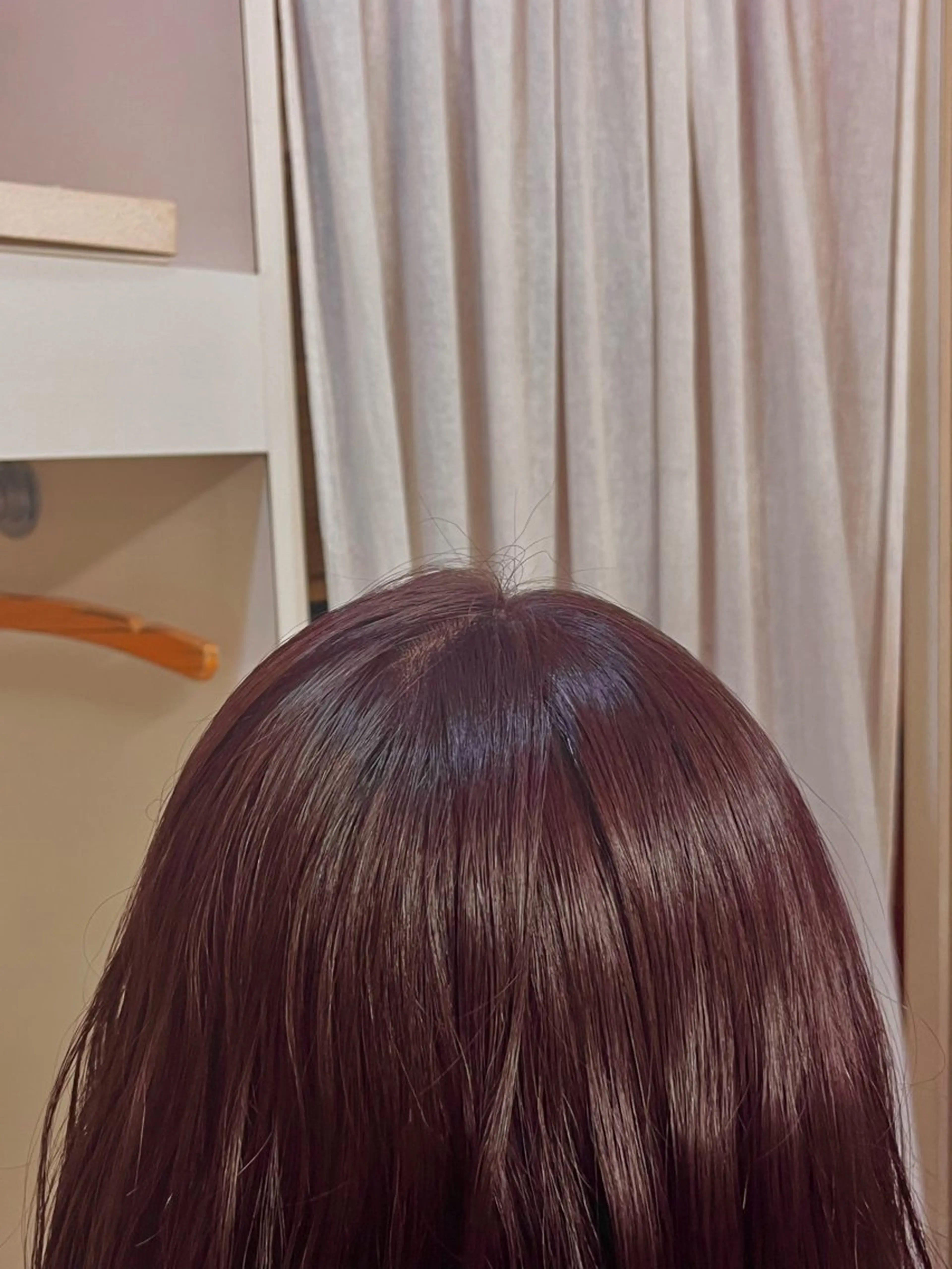 カラー ブラウンカラー ラベンダーカラー ピンクカラー 小林 かんなのヘアスタイル