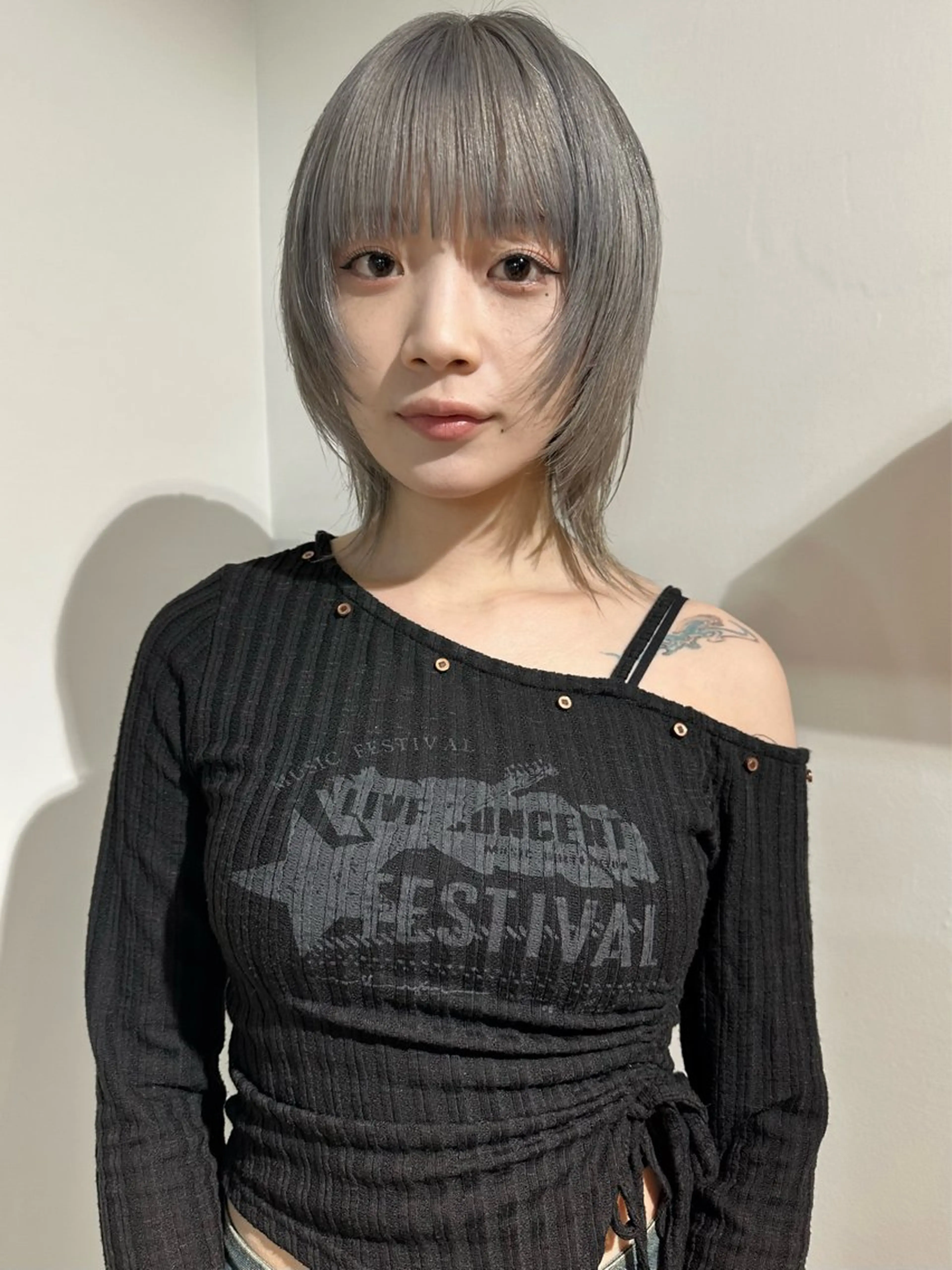 ミディアム カラー カット ヘアカラー トリートメント 🎀オイダイラ モモカ🎀のヘアスタイル