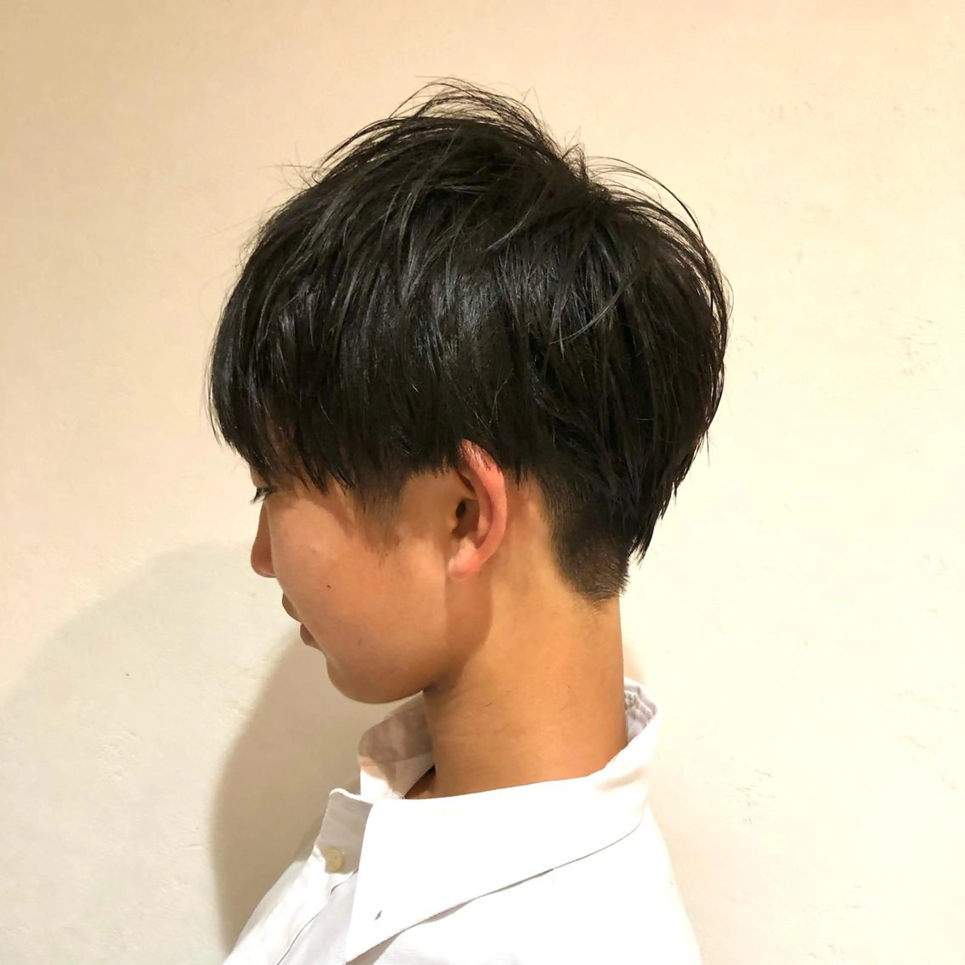ショート メンズ マッシュ ショートヘア 中村 玲美のヘアスタイル
