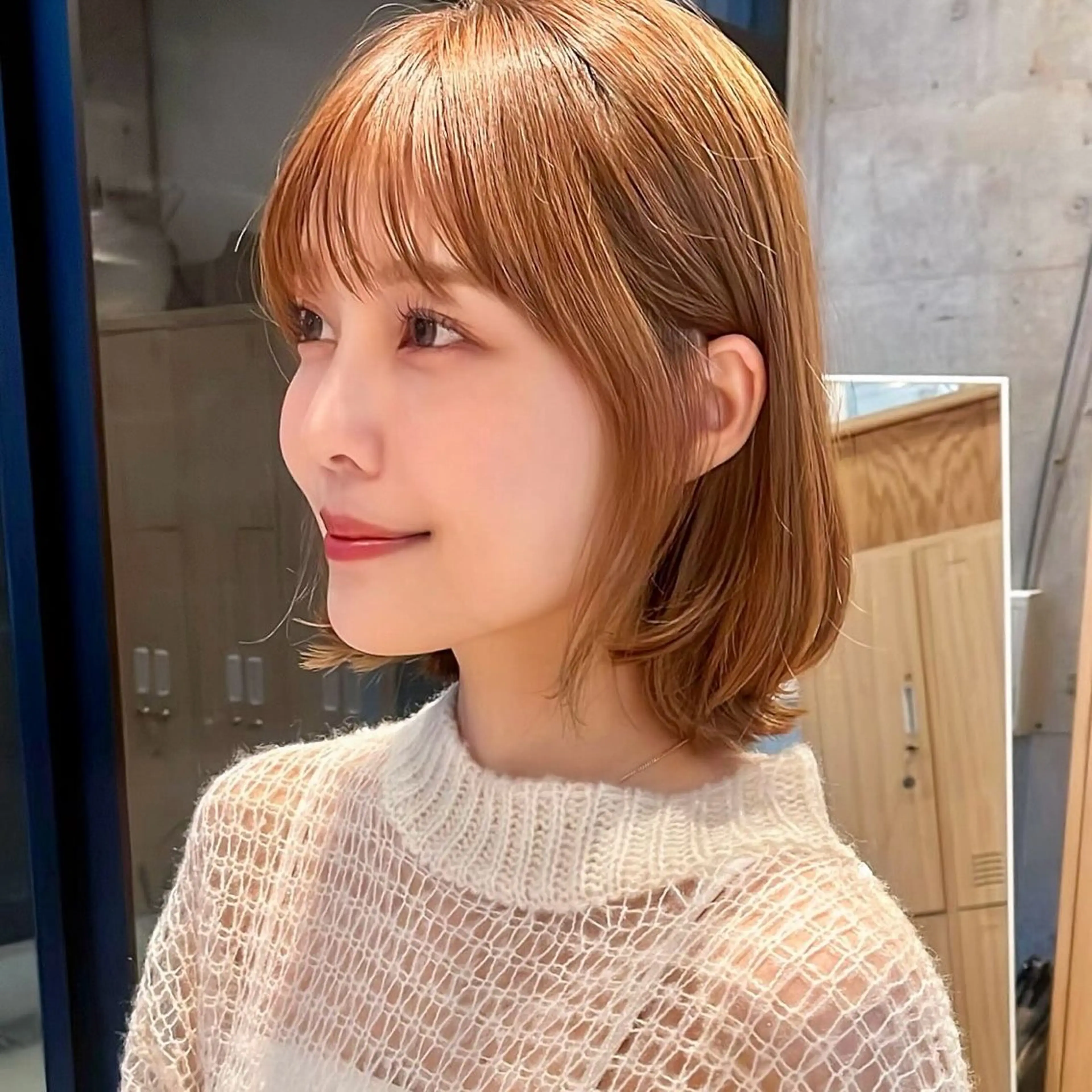 ショート カラー 🌱小顔ヘア/ボブ ミディアム/双葉🌱のヘアスタイル