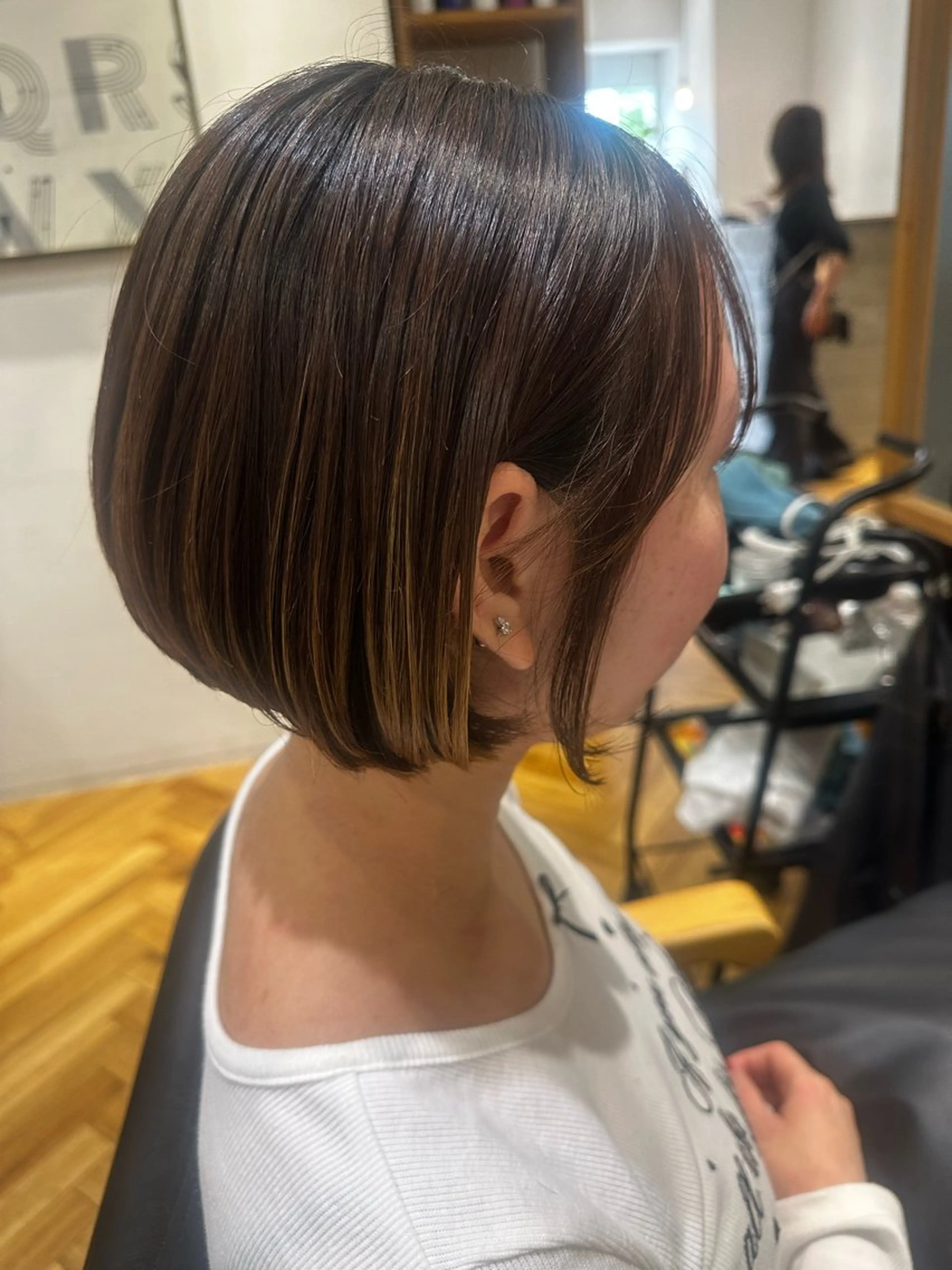 ショート ショートボブ ボブ ショートヘア 織田 ゆみのヘアスタイル