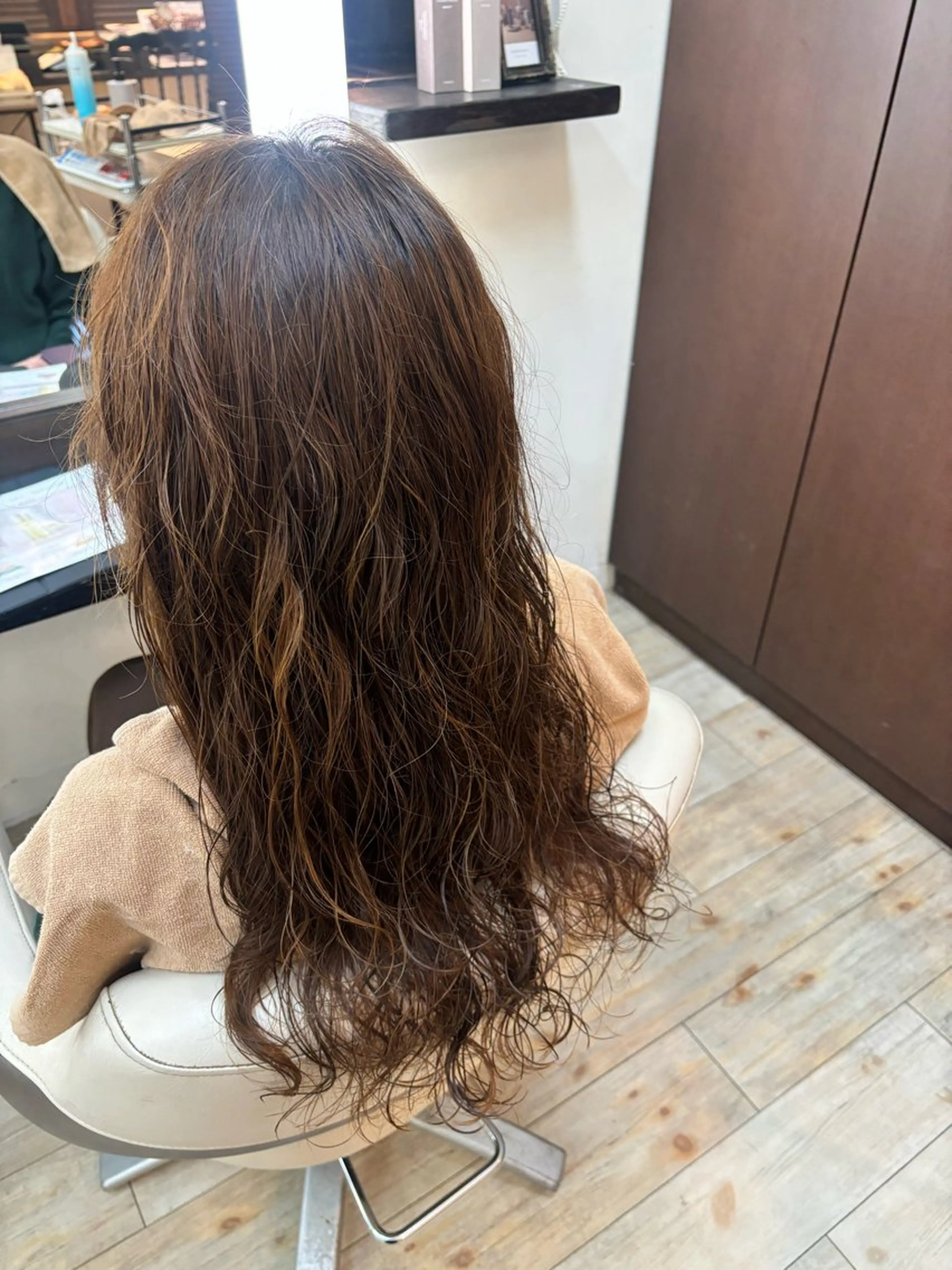 パーマ ルプラボウ／艶カラー ／髪質改善／アサミのヘアスタイル