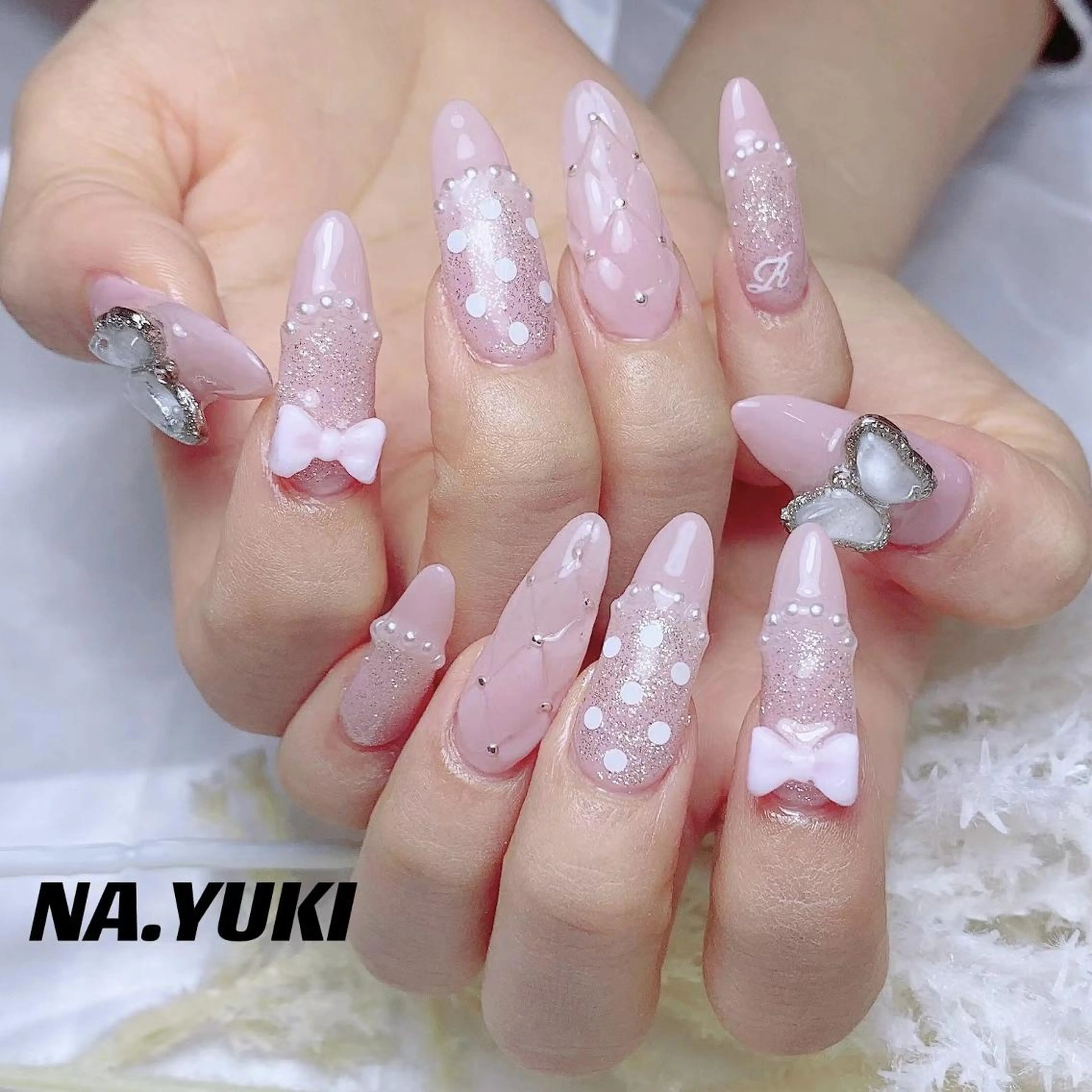 ネイル ハンドネイル 🎀 moo～ 🎀のネイルデザイン