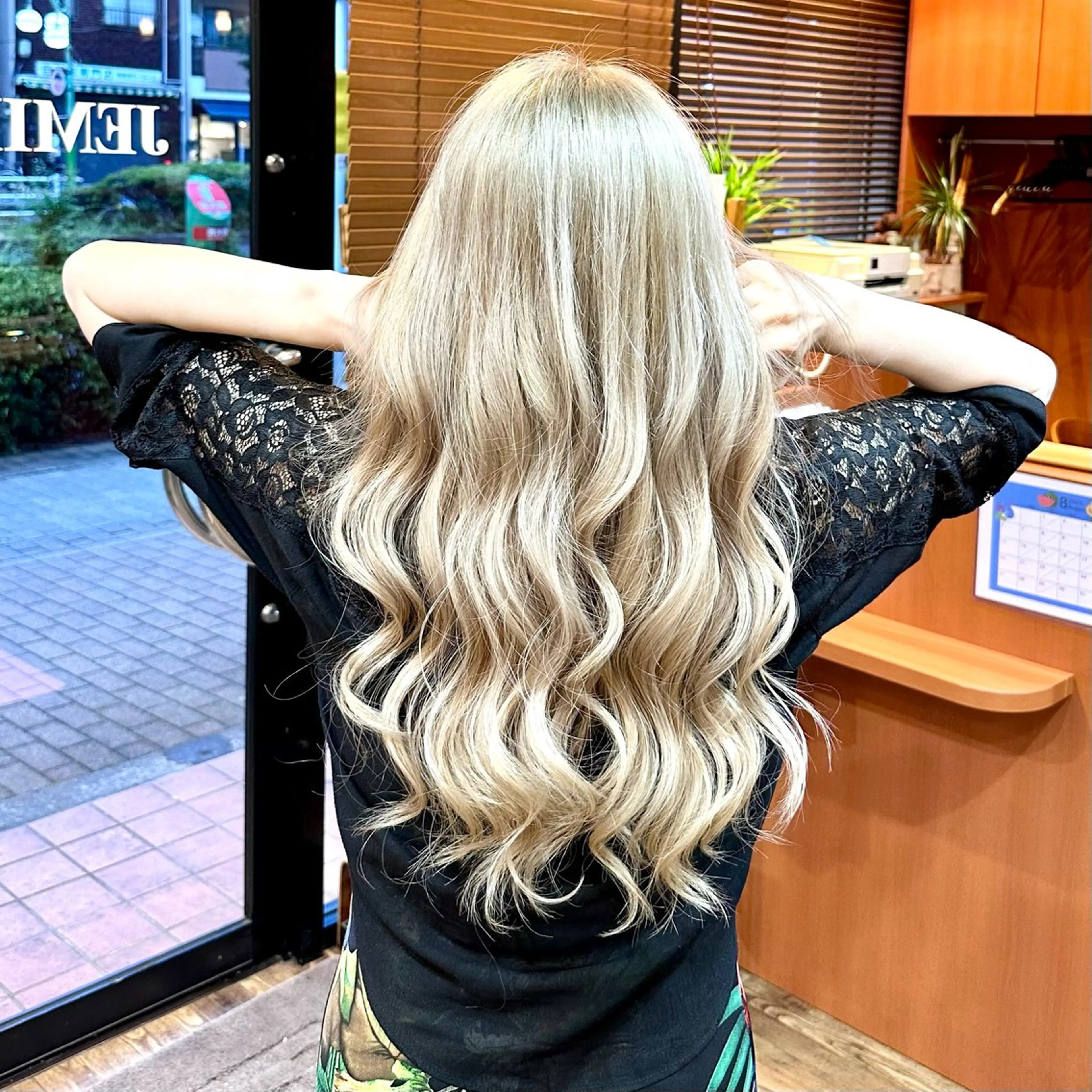 ロング 外国人風カラー 小川 修平のヘアスタイル