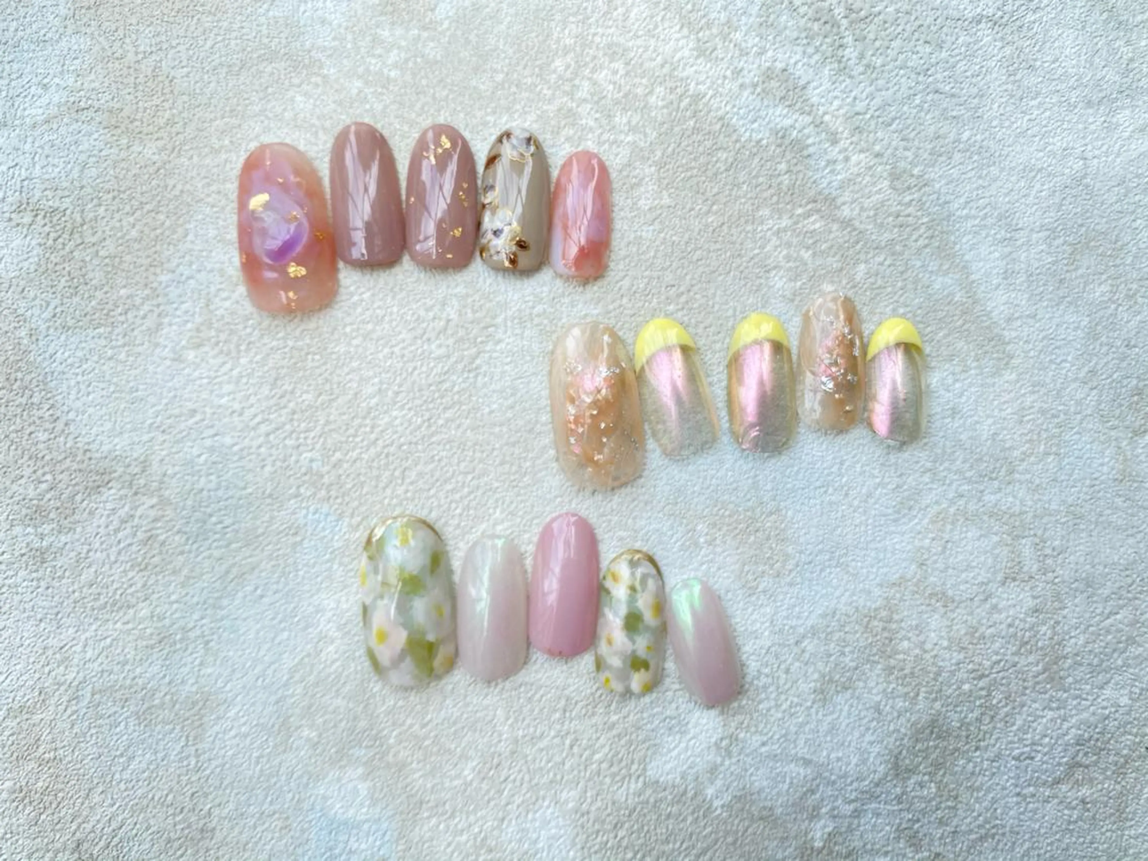 ネイル 春ネイル JurerEye☆ Marikoのネイルデザイン