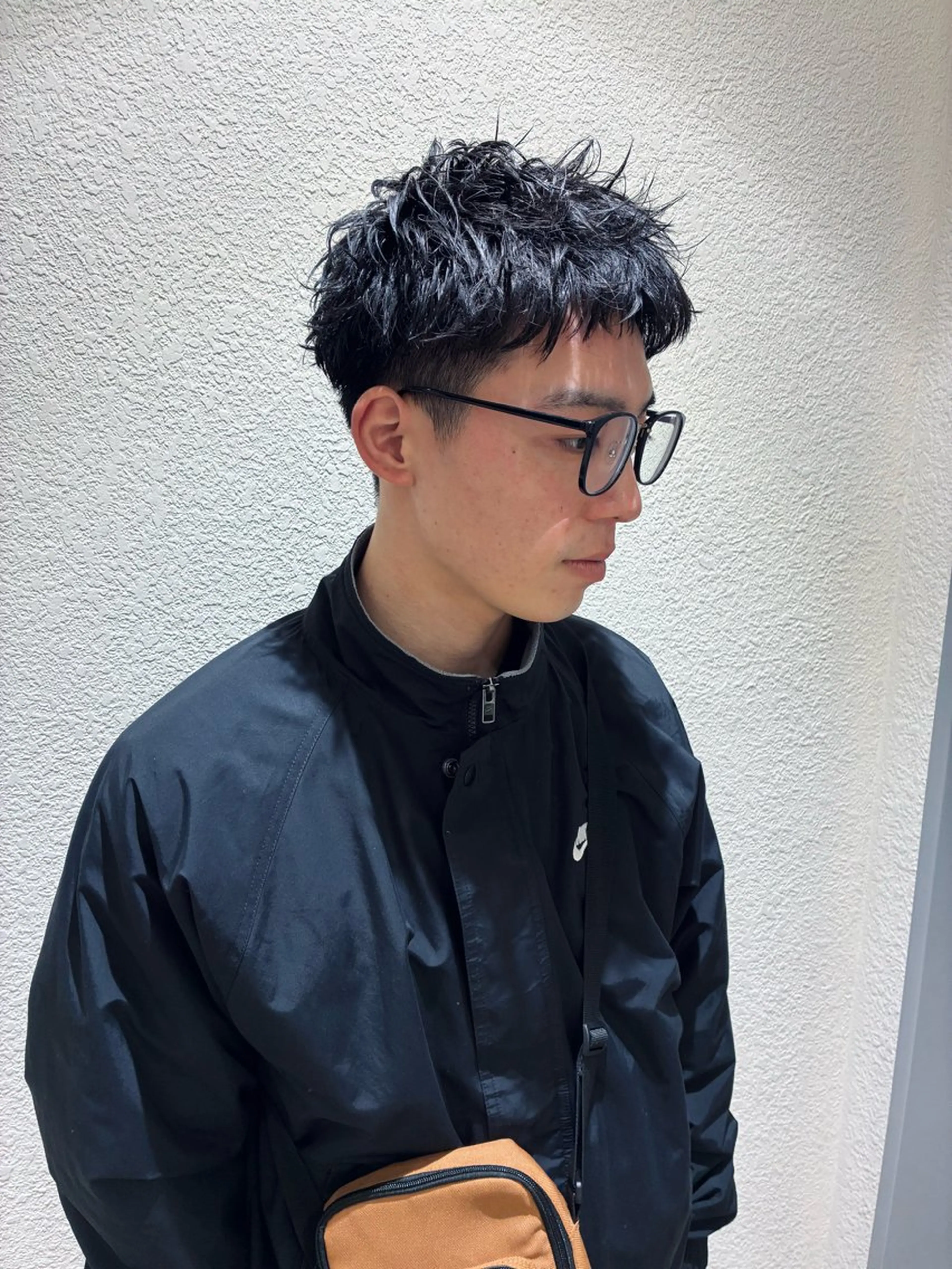 パーマ メンズ カット パーマ トリートメント 新規再来率No.1 金山/メンズパーマのヘアスタイル