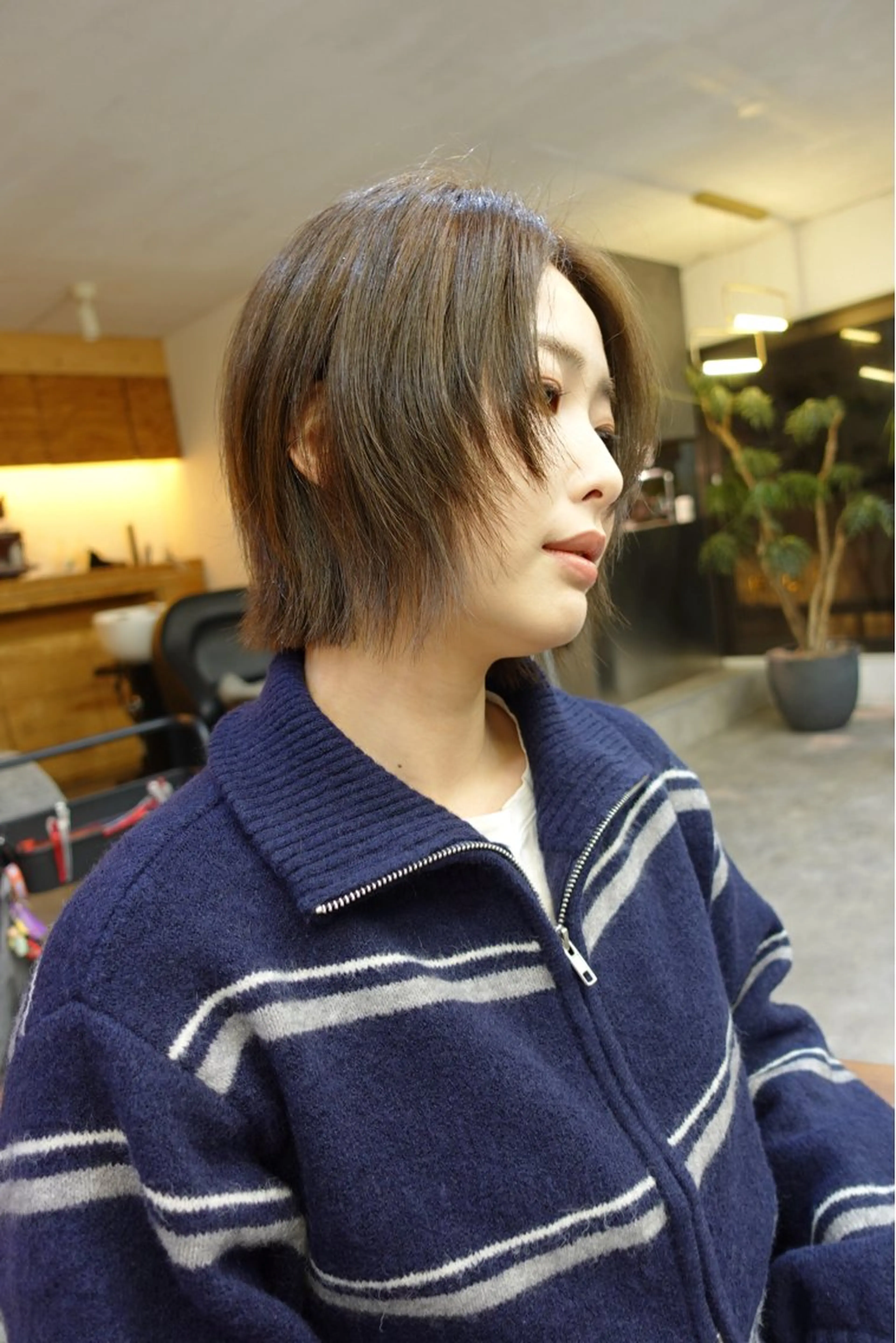 ショート カラー カット ヘアカラー sakura🌸 レイヤー/韓国ヘアのヘアスタイル