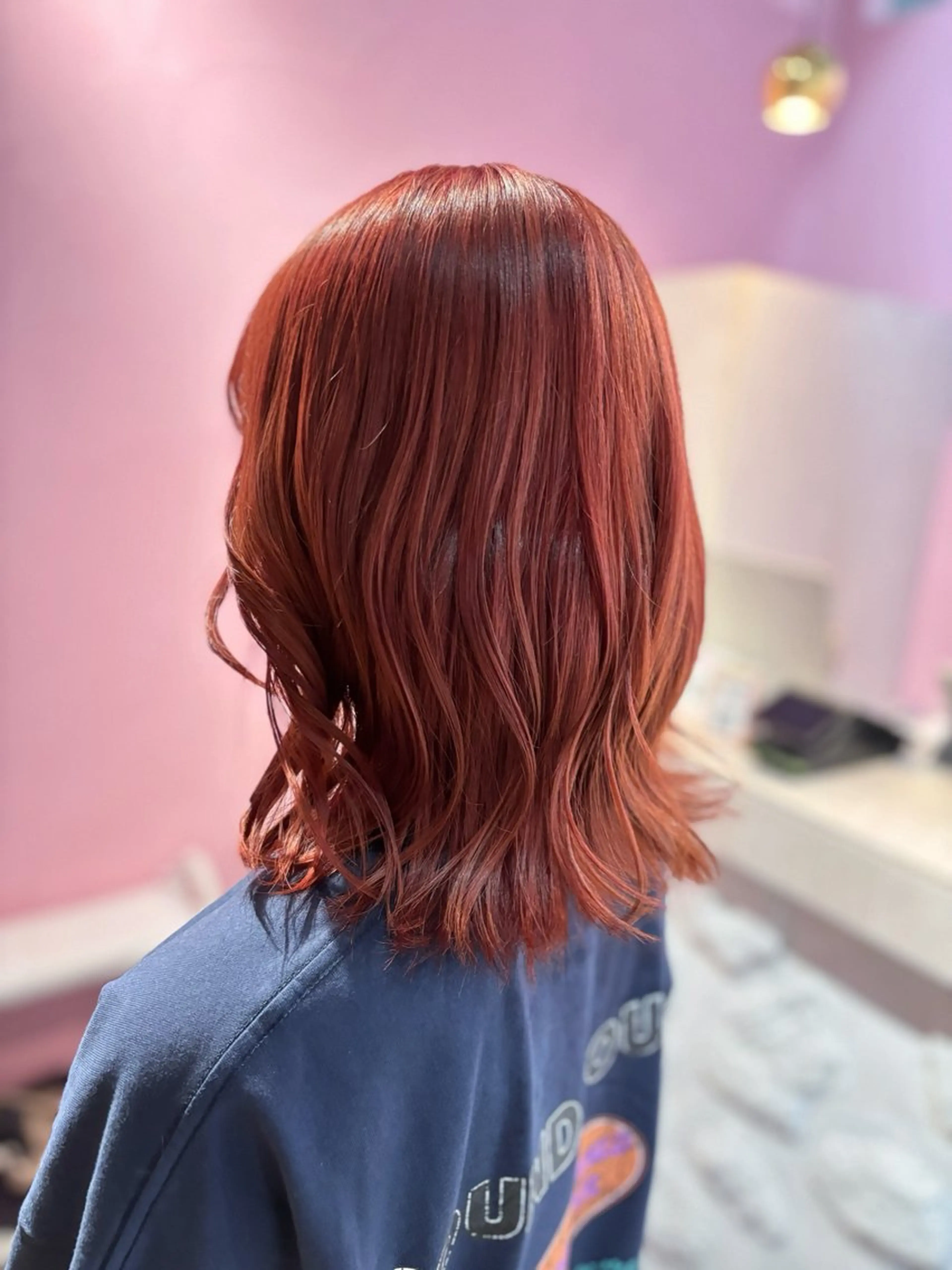 セミロング カラー ヘアアレンジ カット、縮毛矯正 モデル募集🎀あゆみのヘアスタイル