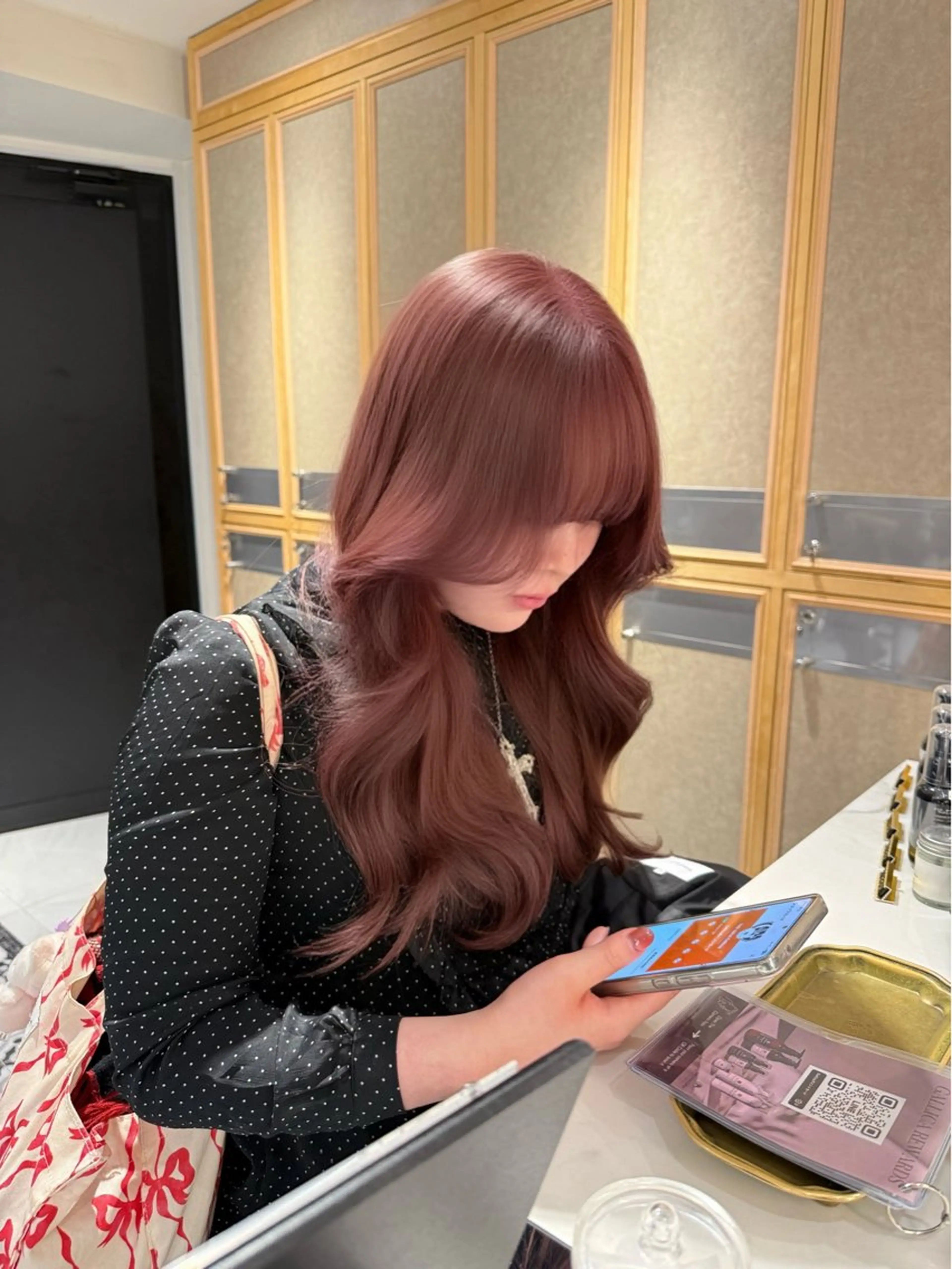 根本ハイブリーチリタッチ+艶カラーの写真