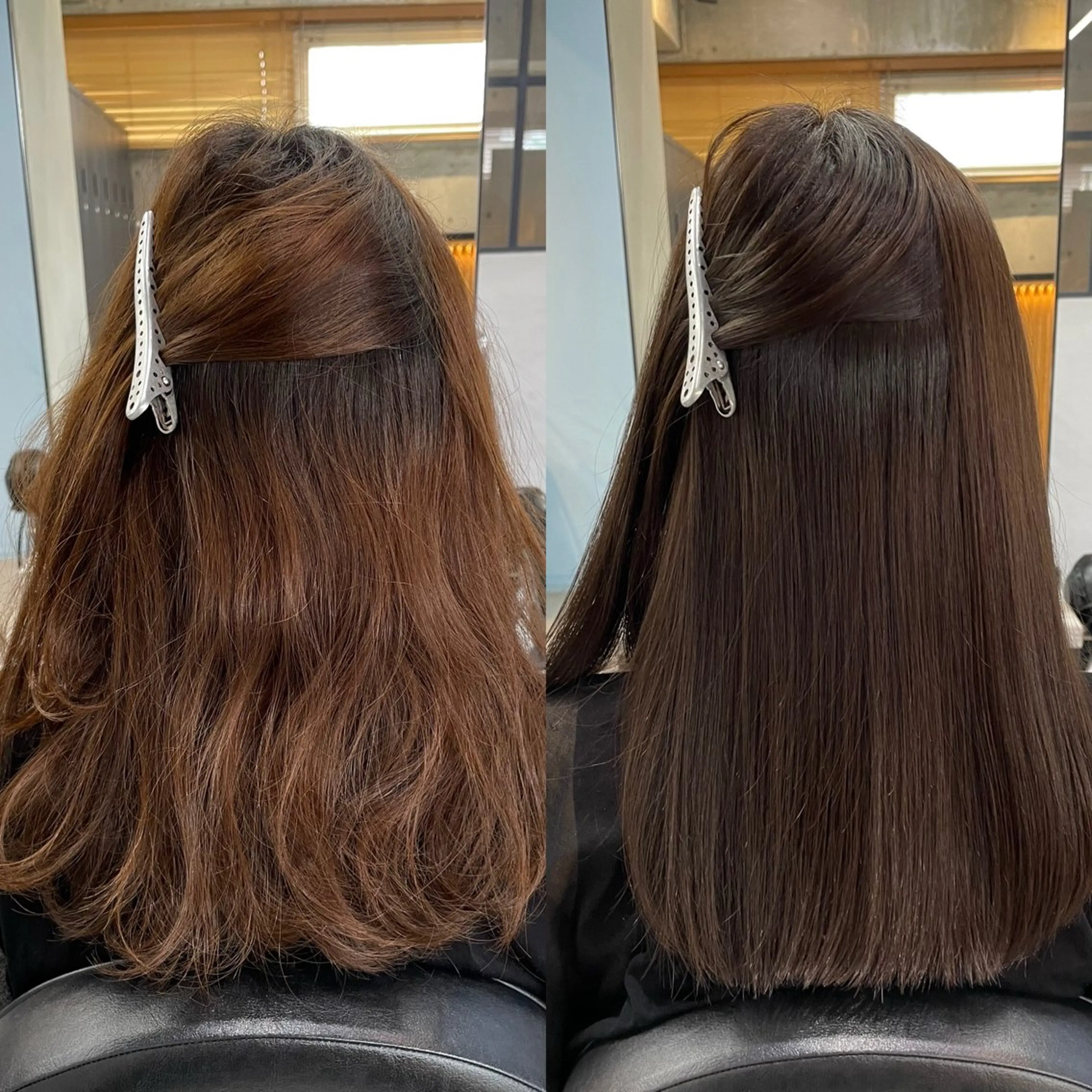 ロング カラー 髪質改善 縮毛矯正 カット ヘアカラー 縮毛矯正 トリートメント 髪質改善×似合わせの スペシャリストのヘアスタイル