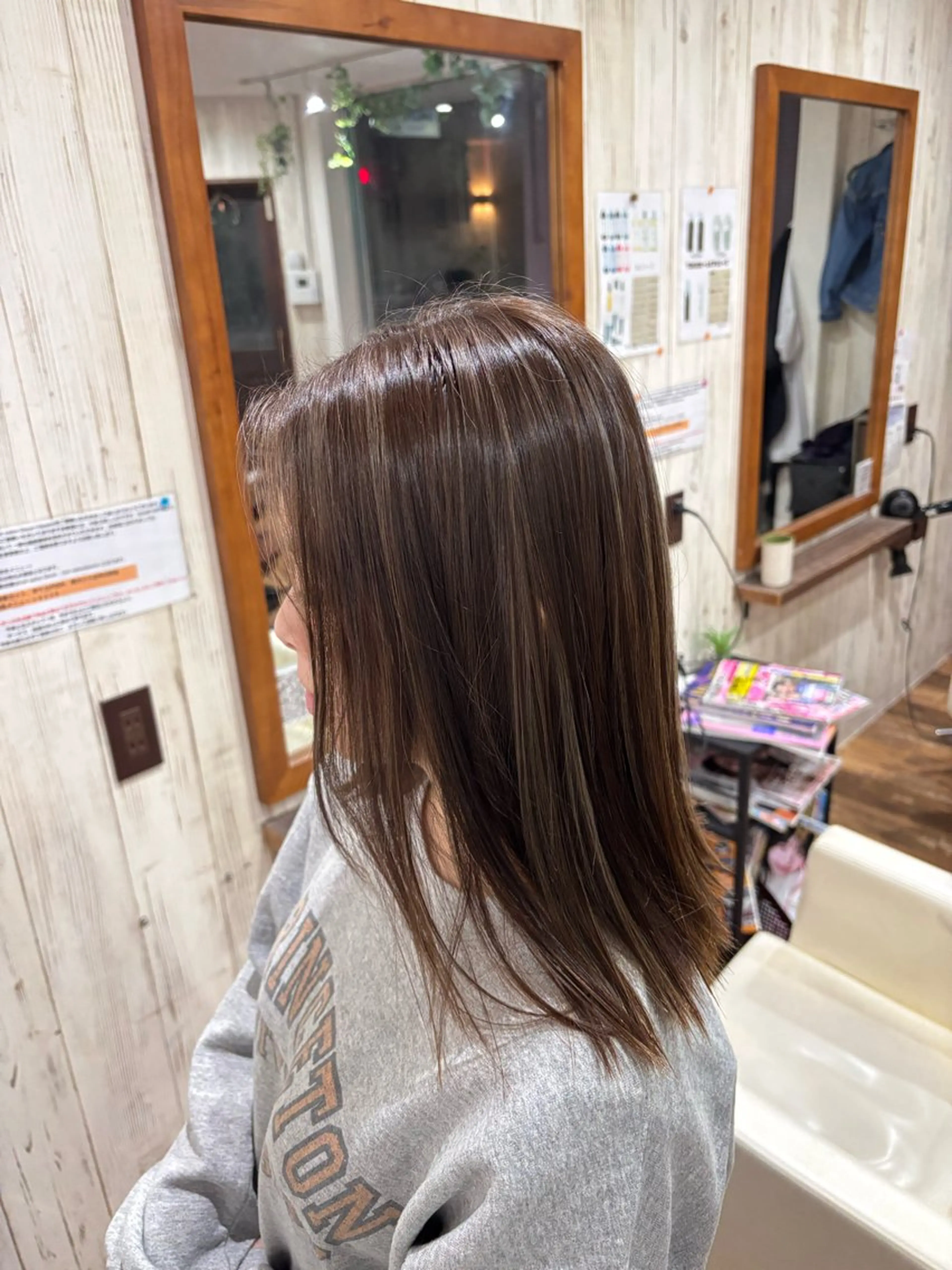 カラー ‎🤍cocoa ‎🤍のヘアスタイル