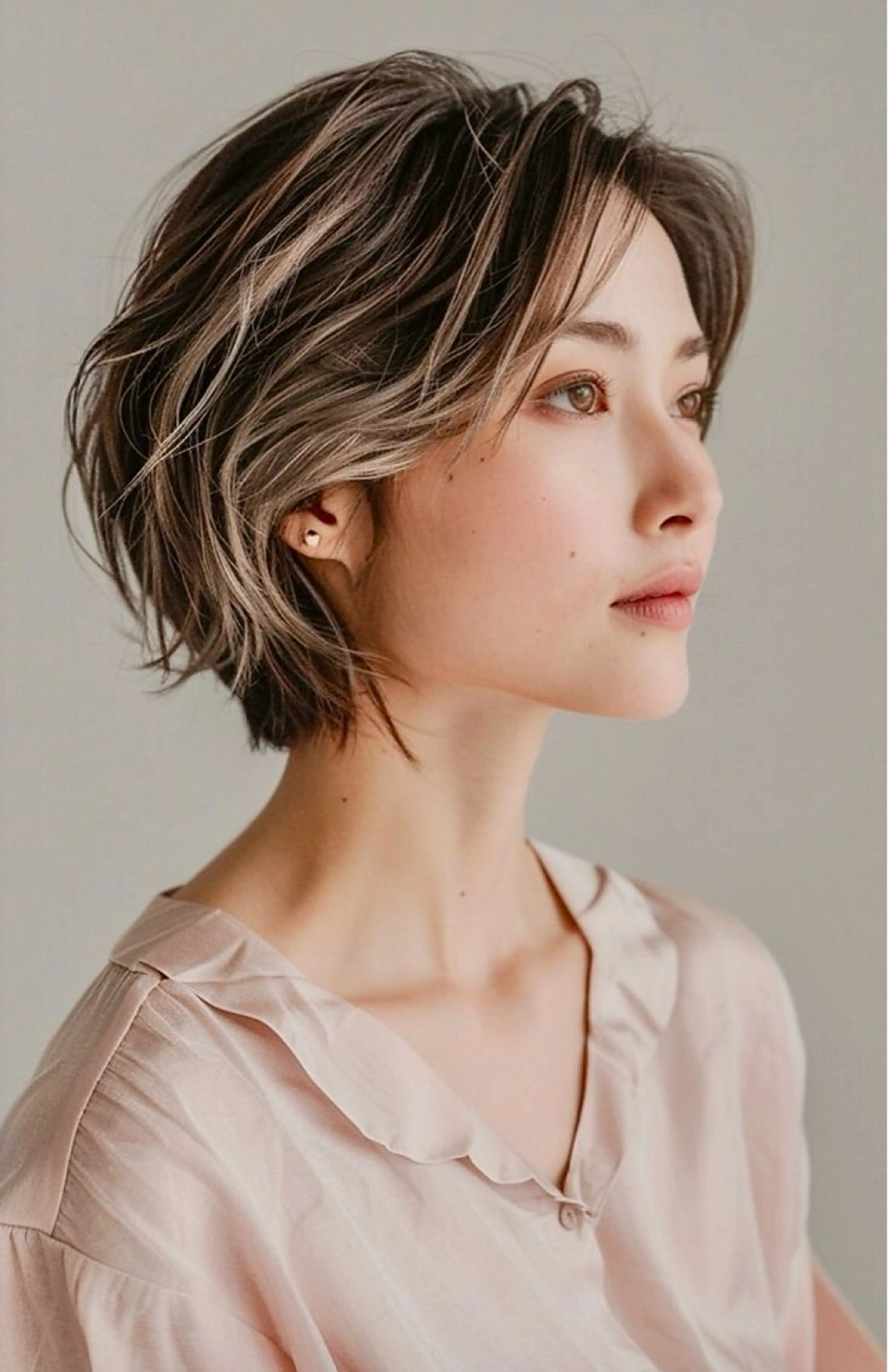 ミディアム カラー 🫧透明感／艶カラー 🫧Ryuseiのヘアスタイル