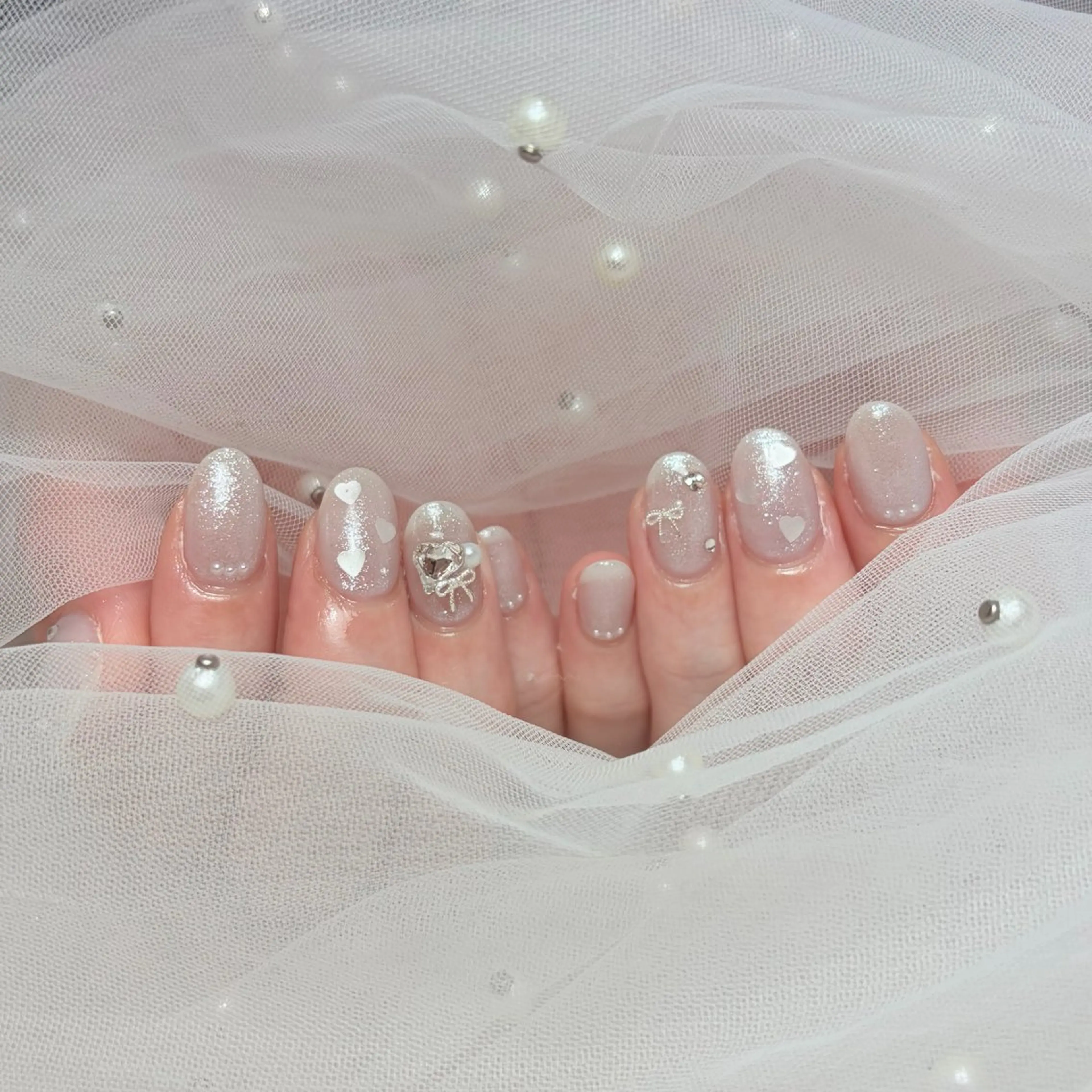 ネイル ハンドネイル 𝐴𝑘𝑎𝑟𝑖 🤎のネイルデザイン