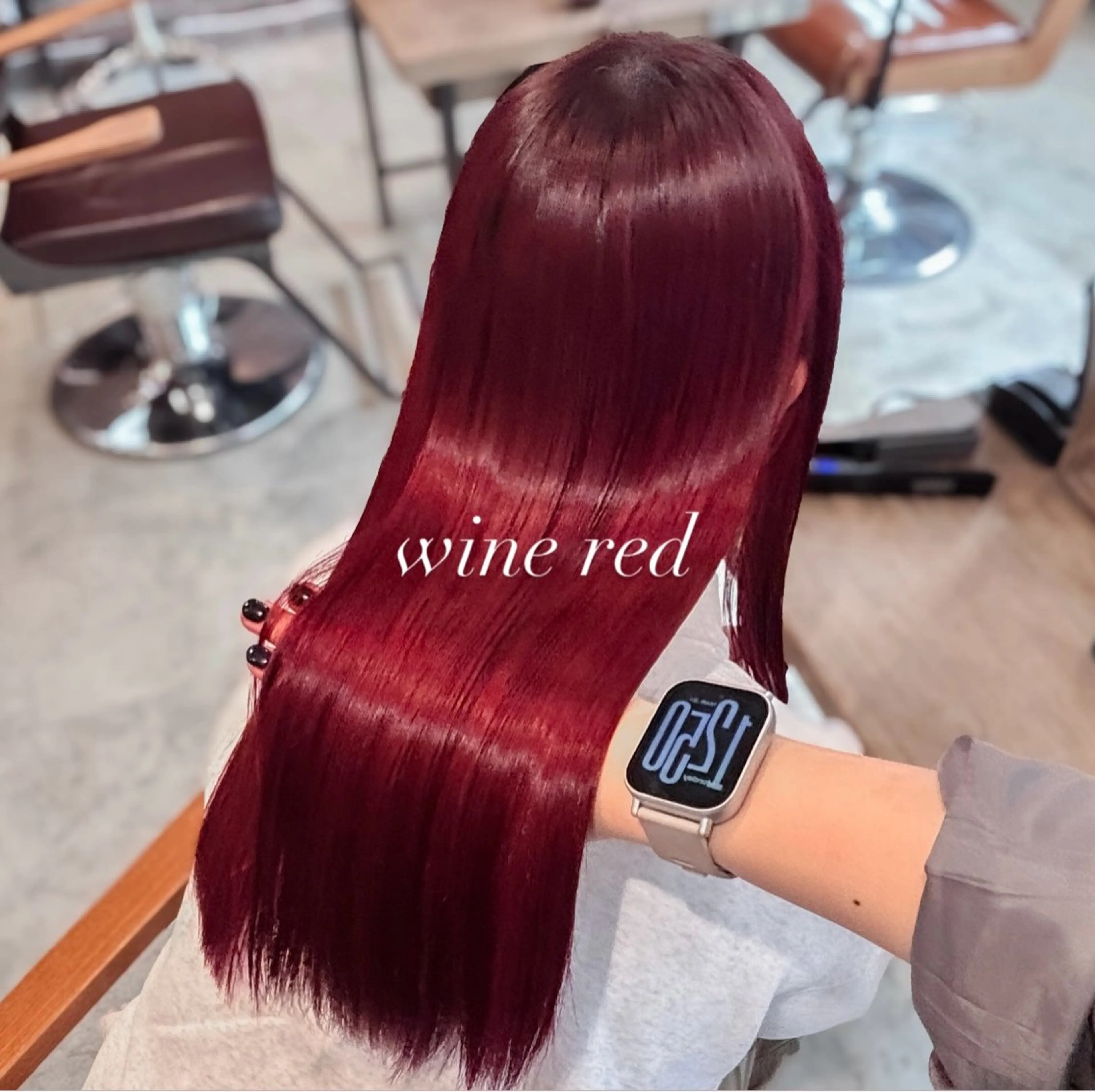 ロング カラー 艶カラー🫧 猿渡 響のヘアスタイル