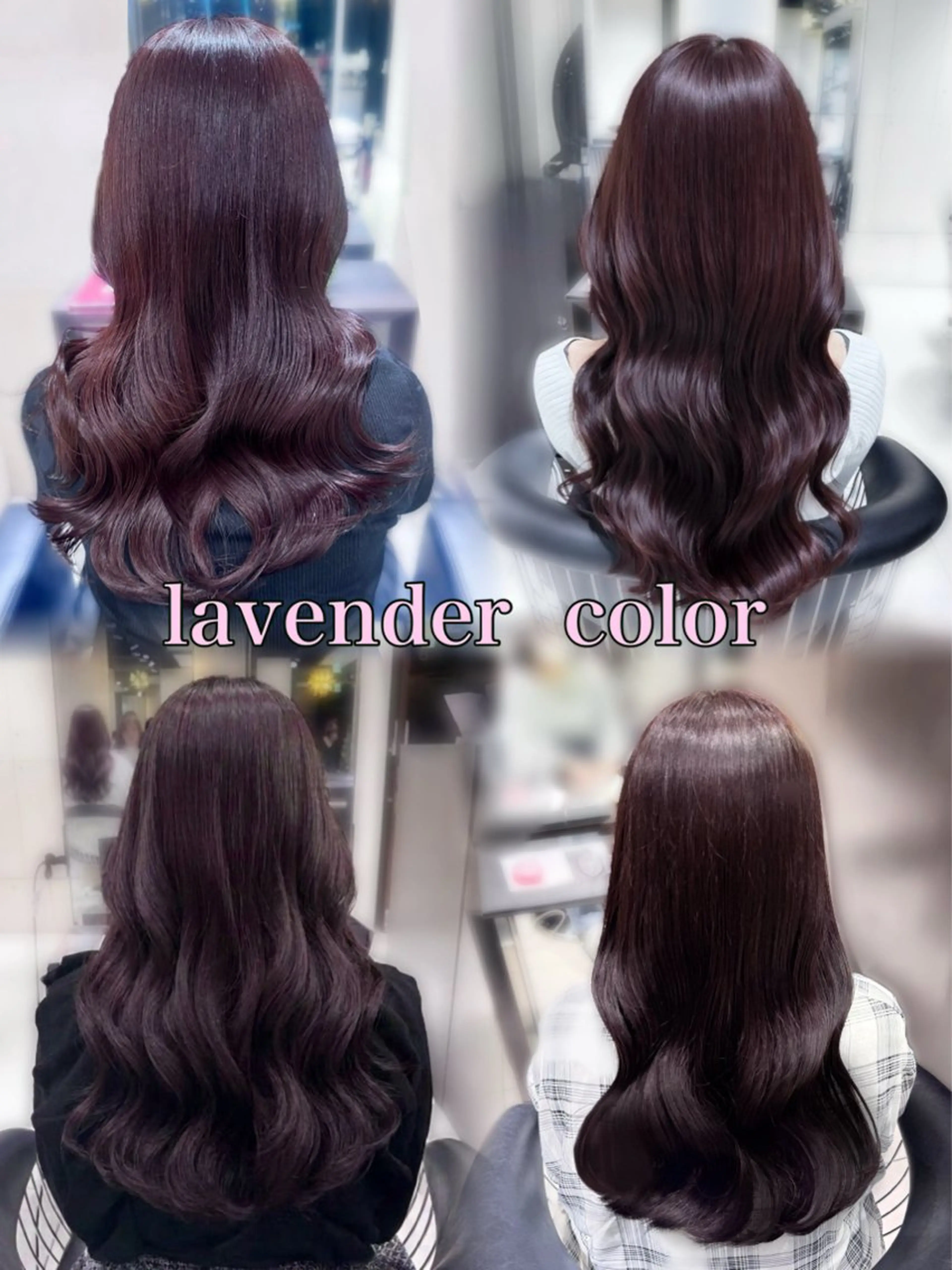 ロング ヘアカラー つや髪ᰔᩚ暖色 カラーYui🩰のヘアスタイル