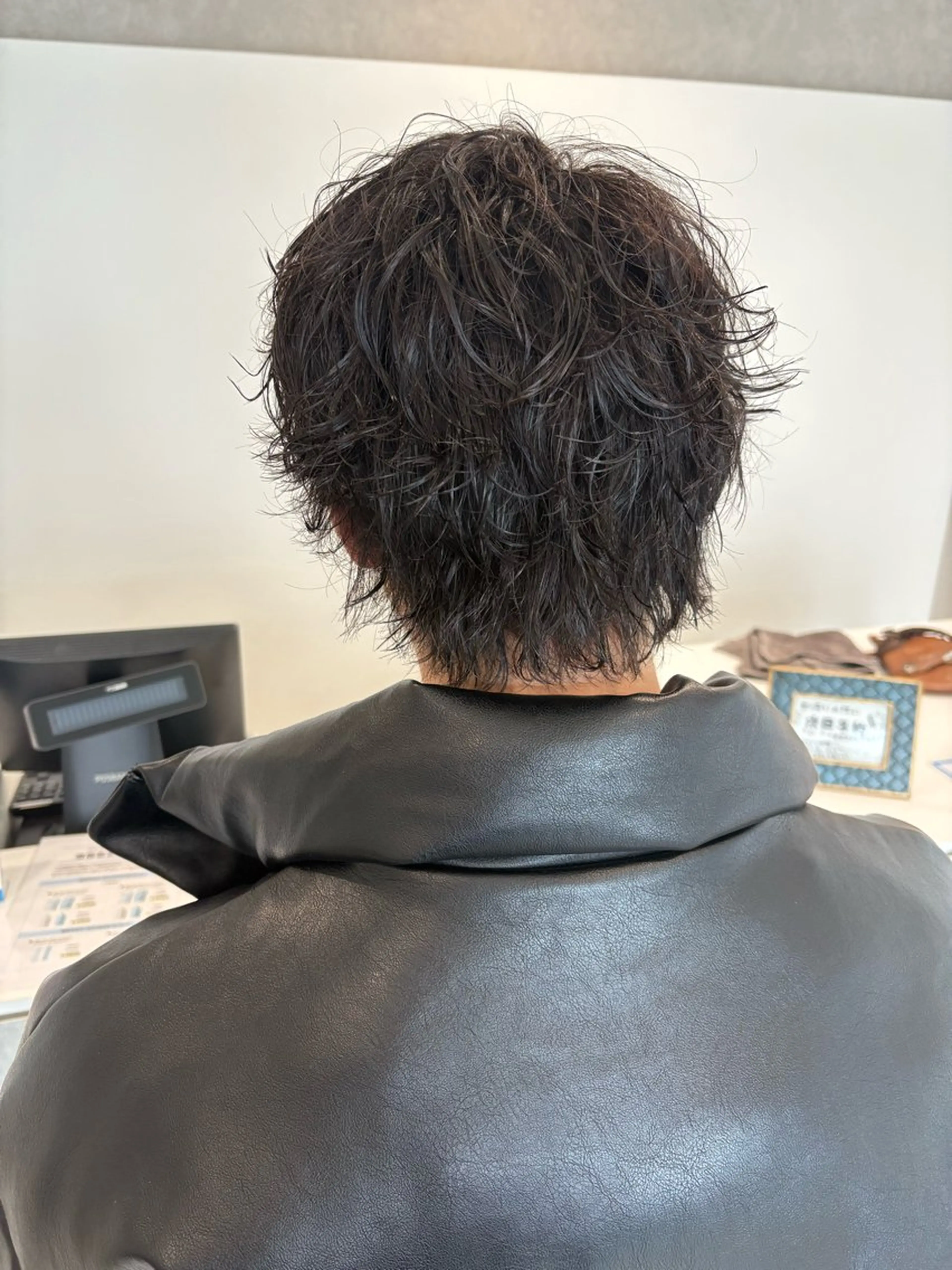 メンズ moiBlanc所属・パーマ/ショートボブ Aoyagiのヘアスタイル