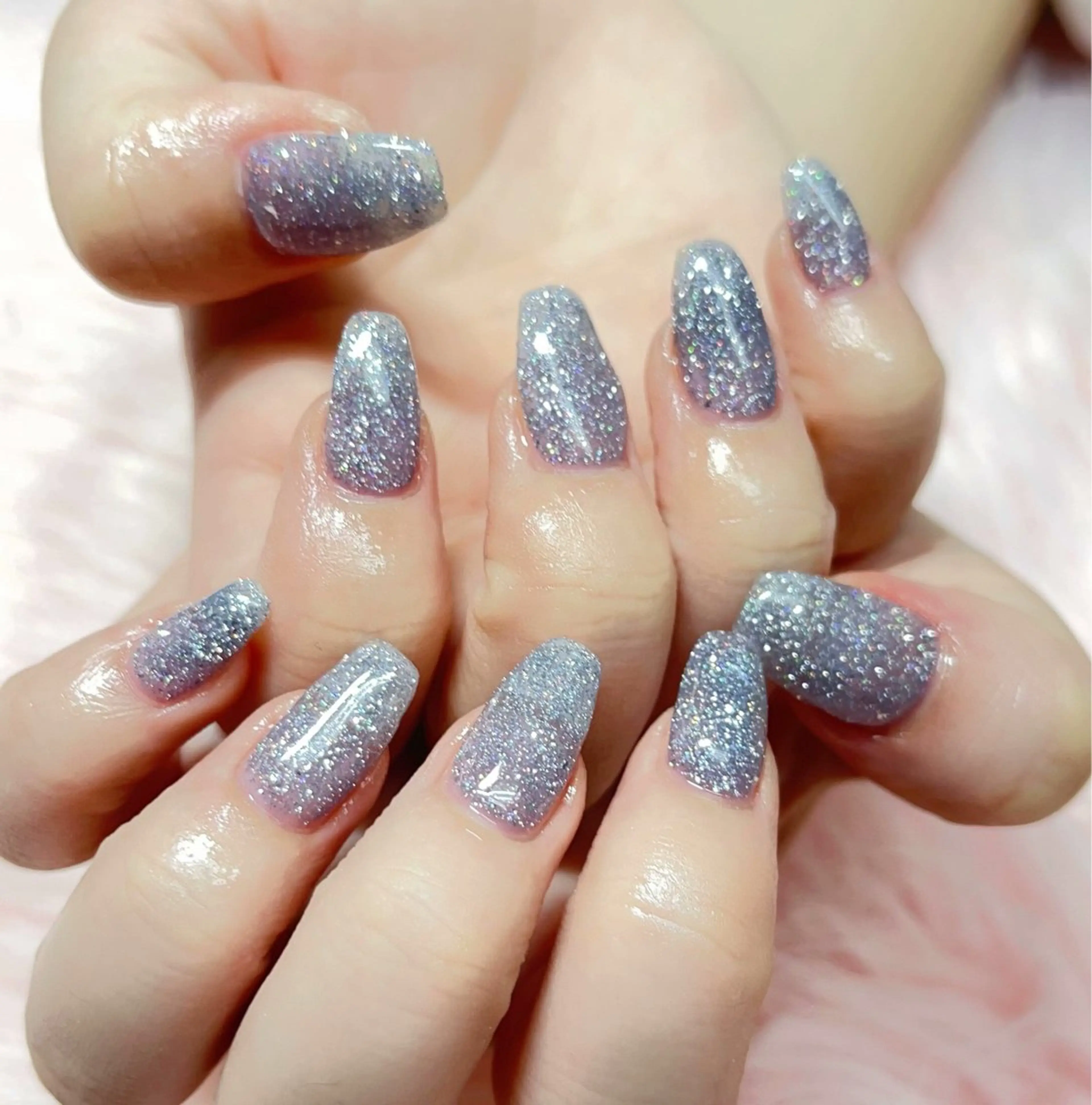 ネイル ハンドネイル MoonNail ユリ🌸のネイルデザイン