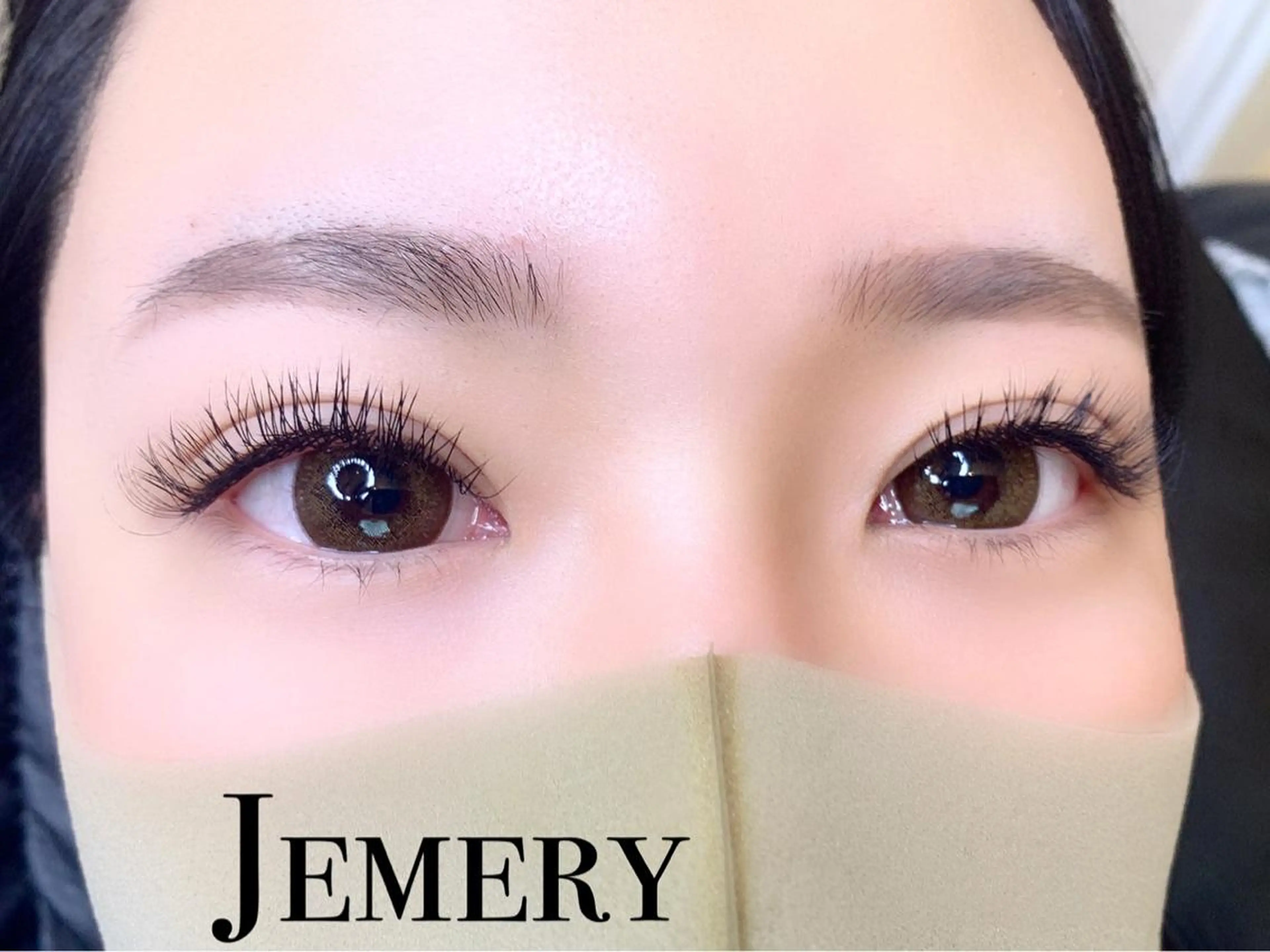 マツエク・マツパ フラットラッシュ Lカール マツエク 💎 Jemery 💎のマツエク・マツパデザイン