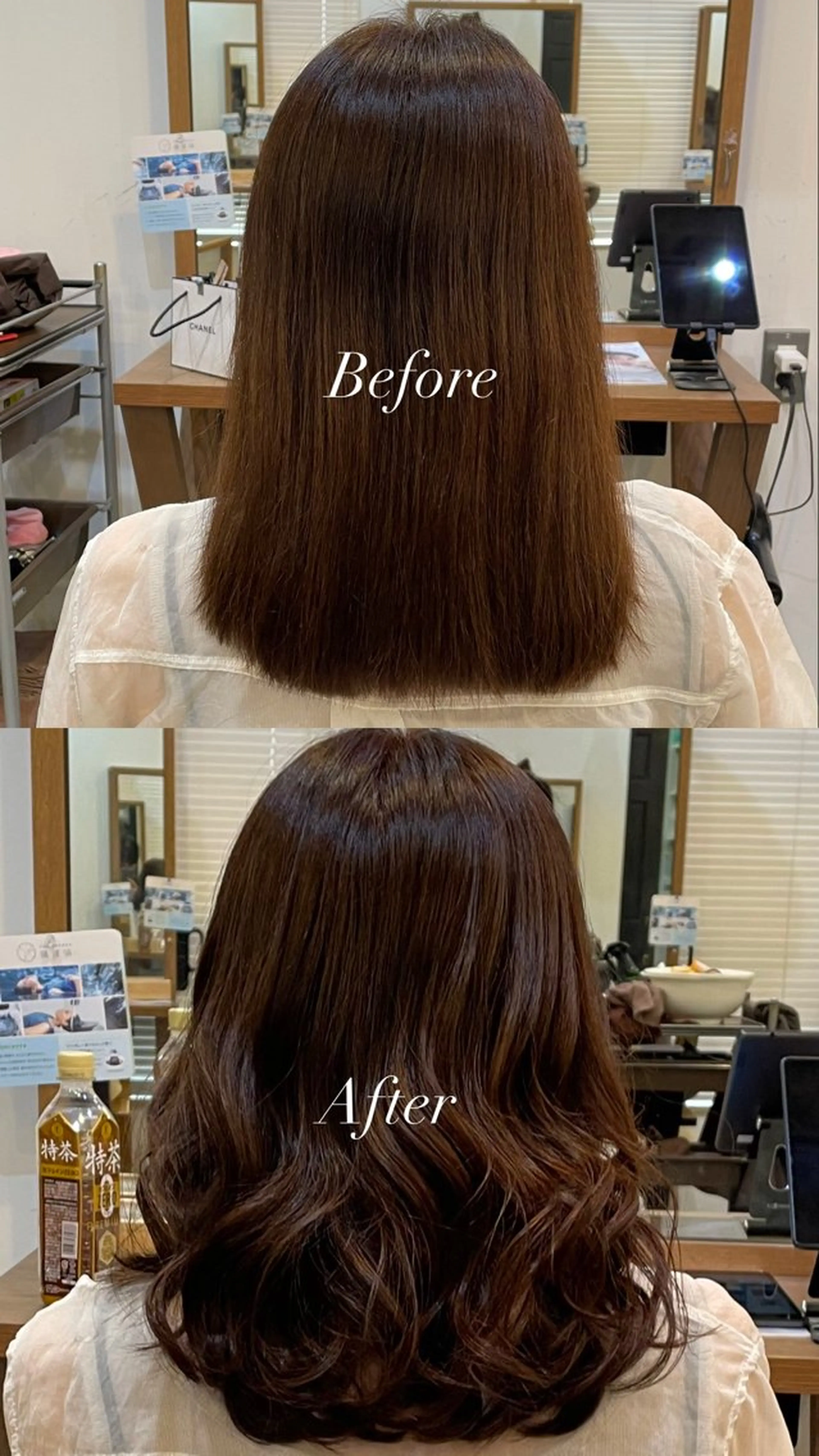 ミディアム カラー Ayu🩶 パーマモデル募集中のヘアスタイル