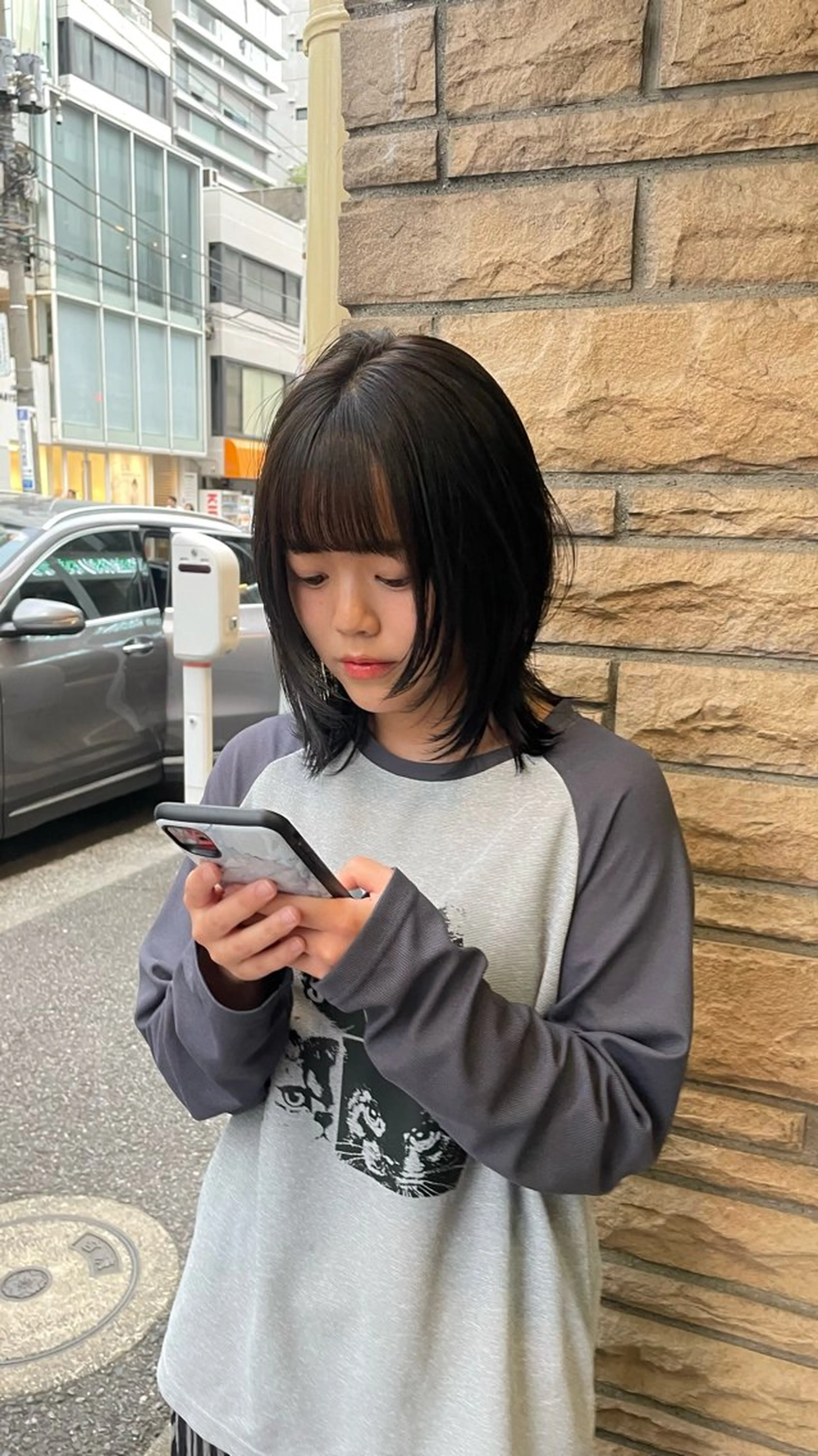 ミディアム カラー カット ヘアカラー トリートメント ヘッドスパ ヘアセット 🌟ブリーチ/ボブ/ レイヤー渋谷☀️のヘアスタイル