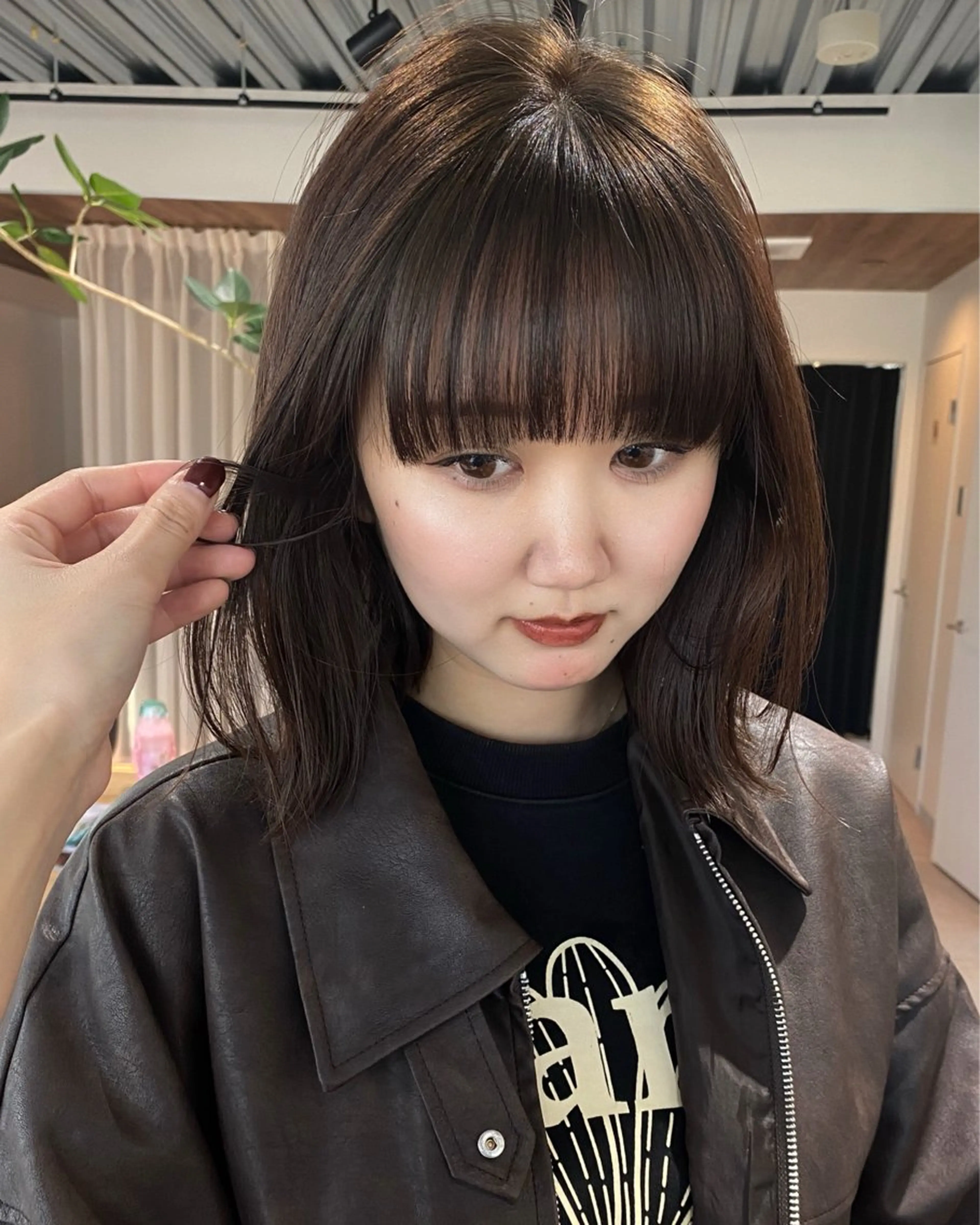 ミディアム カラー ブラウンカラー ヘアカラー iroha/ n.w.h🎀のヘアスタイル