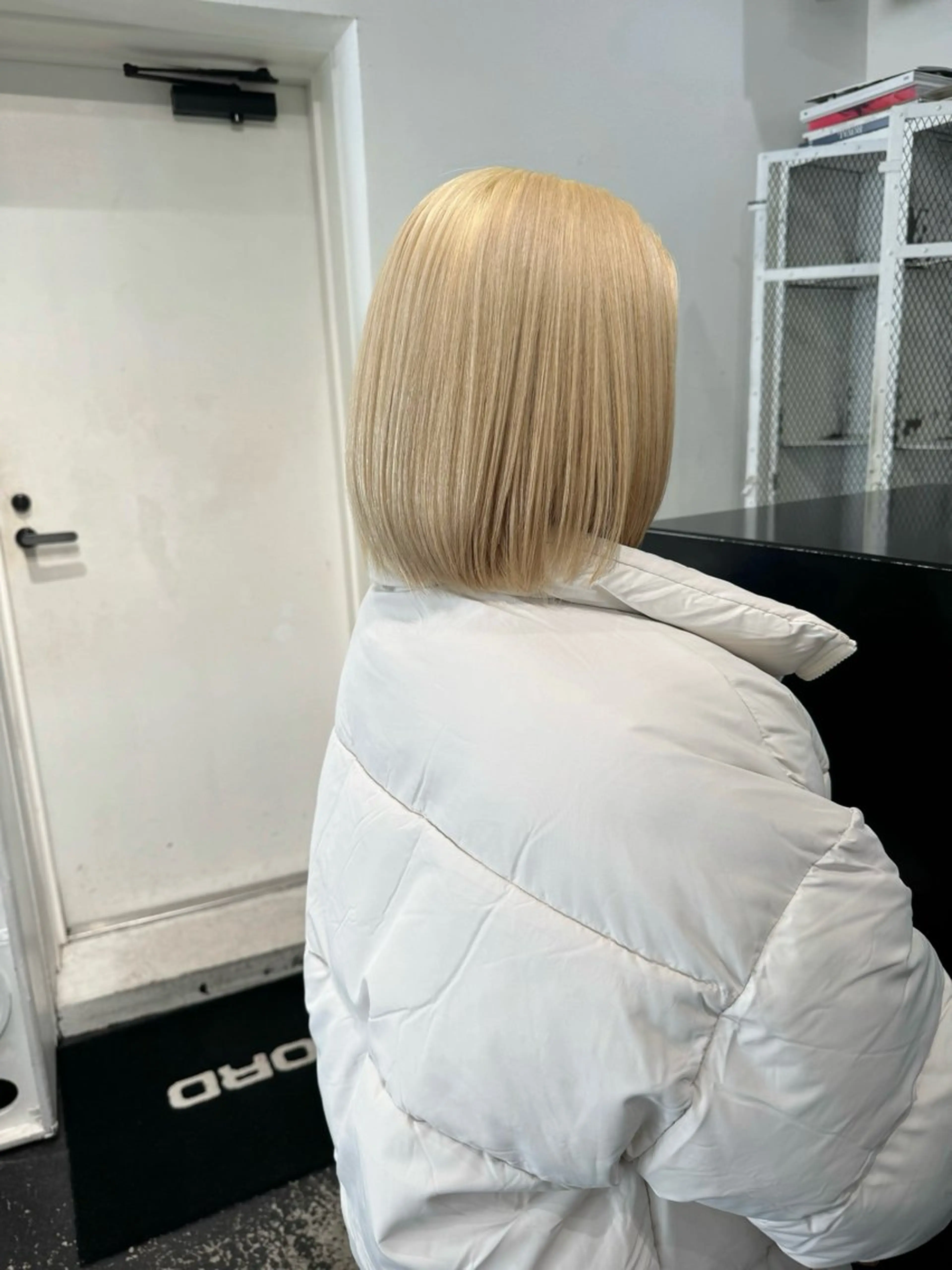 ミディアム カラー ヘアアレンジ ブリーチ 抜きっぱなしブロンド ブロンド ヘアカラー トリートメント 艶ハイトーン/ヘア アレンジAYAKAのヘアスタイル