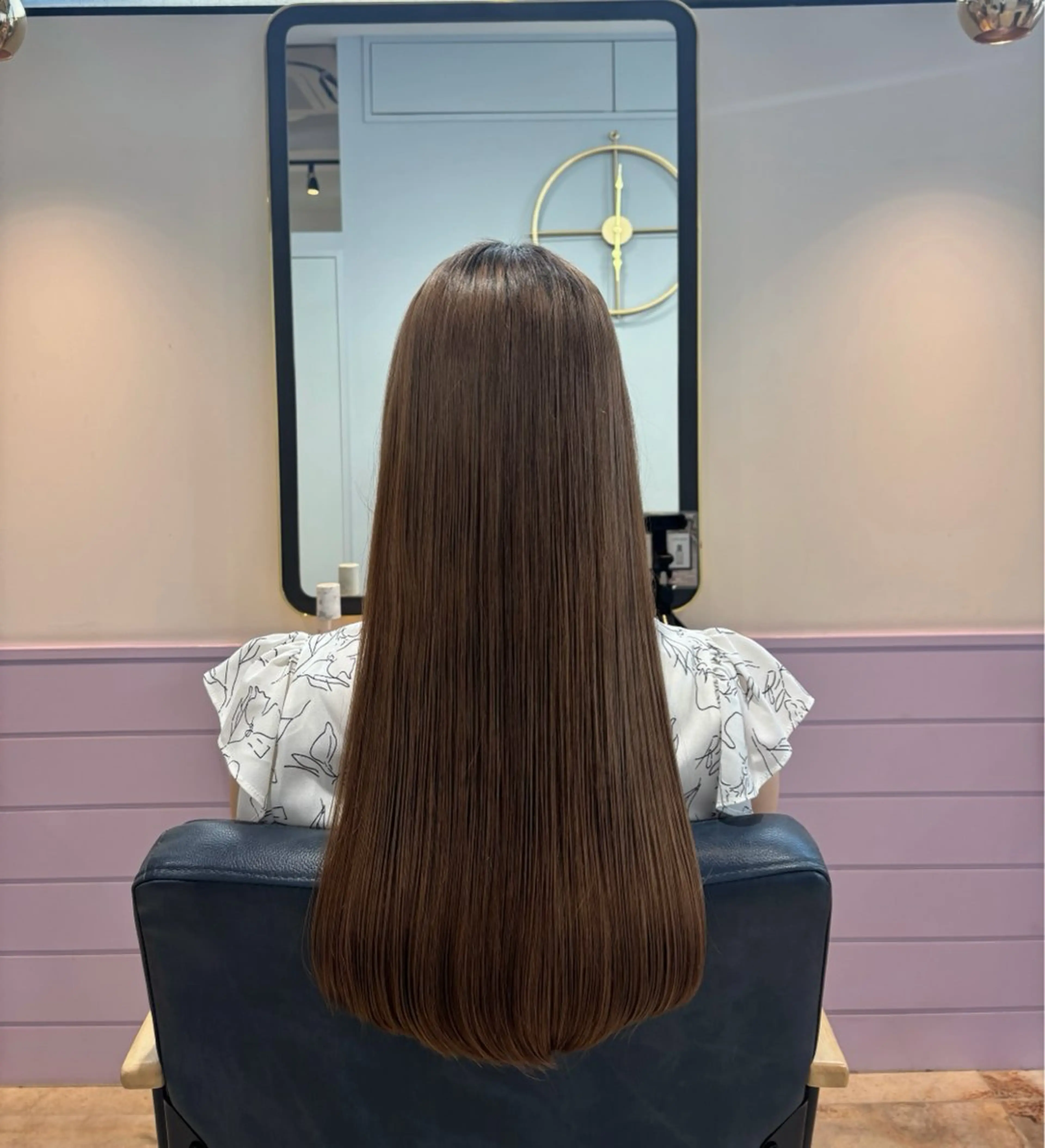 ロング トリートメント トリートメント 島田 心愛のヘアスタイル