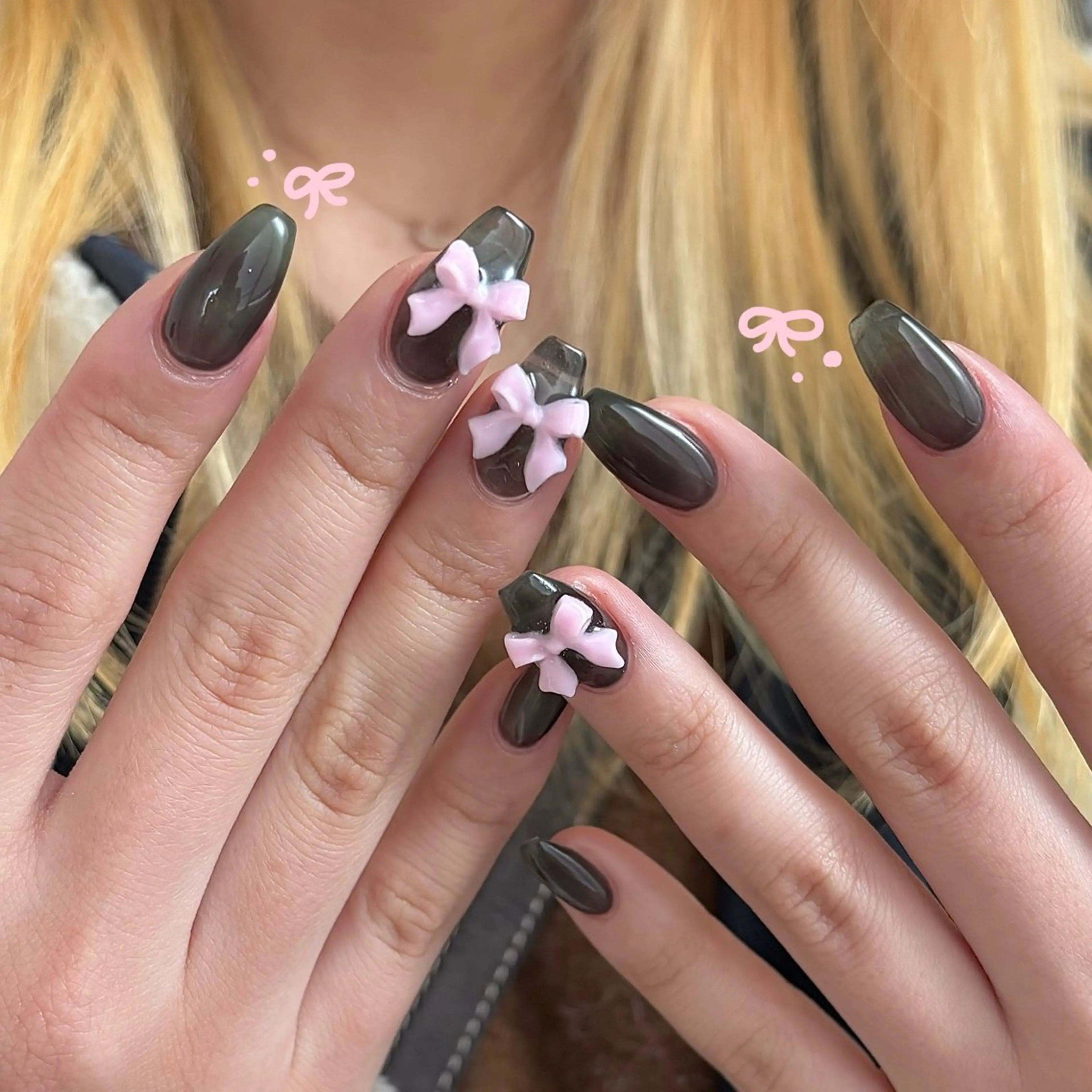 ネイル 持ち込み ワンカラーネイル ハンドネイル Nailsalon BLOOM🌷 山崎のネイルデザイン