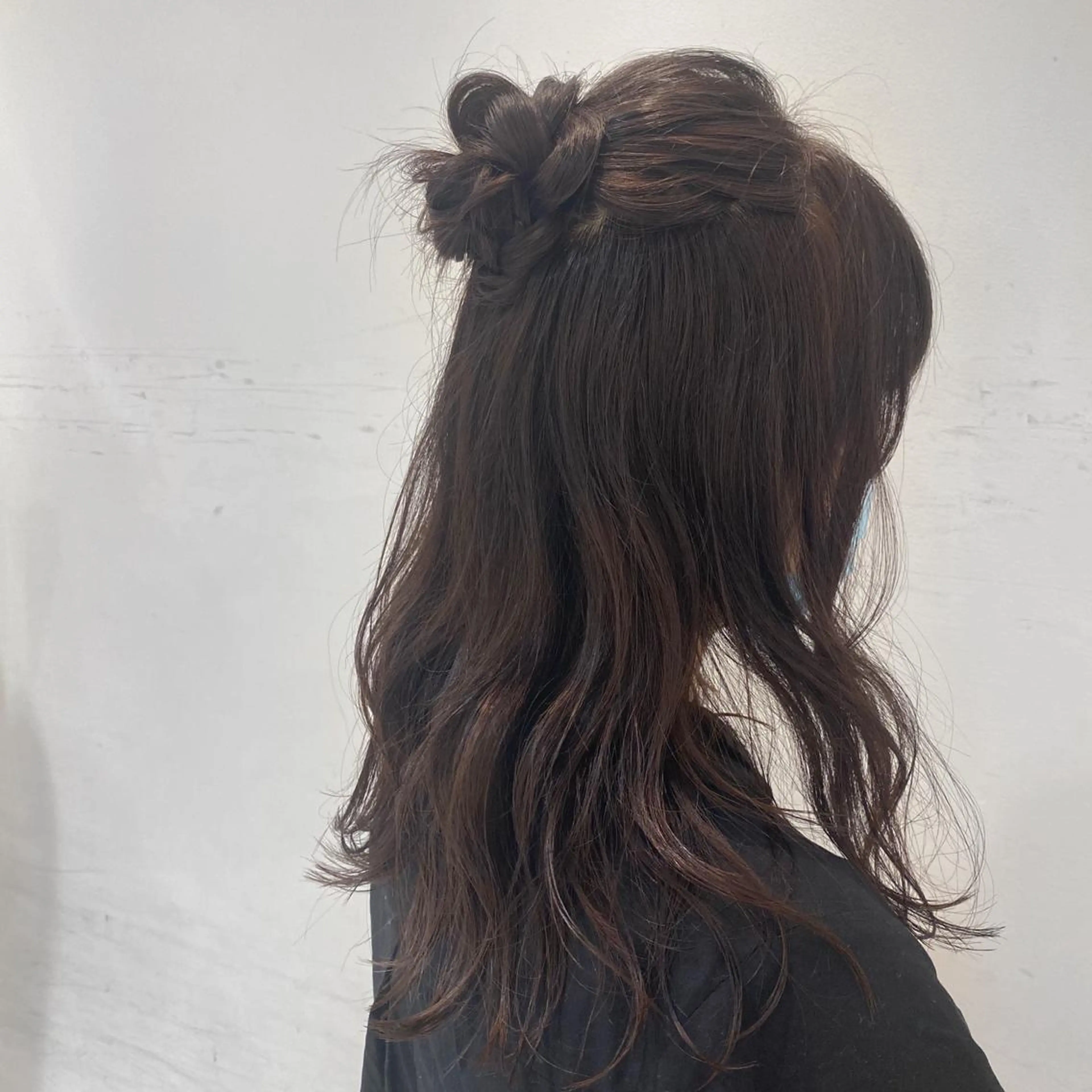 セミロング 小川 愛美のヘアスタイル