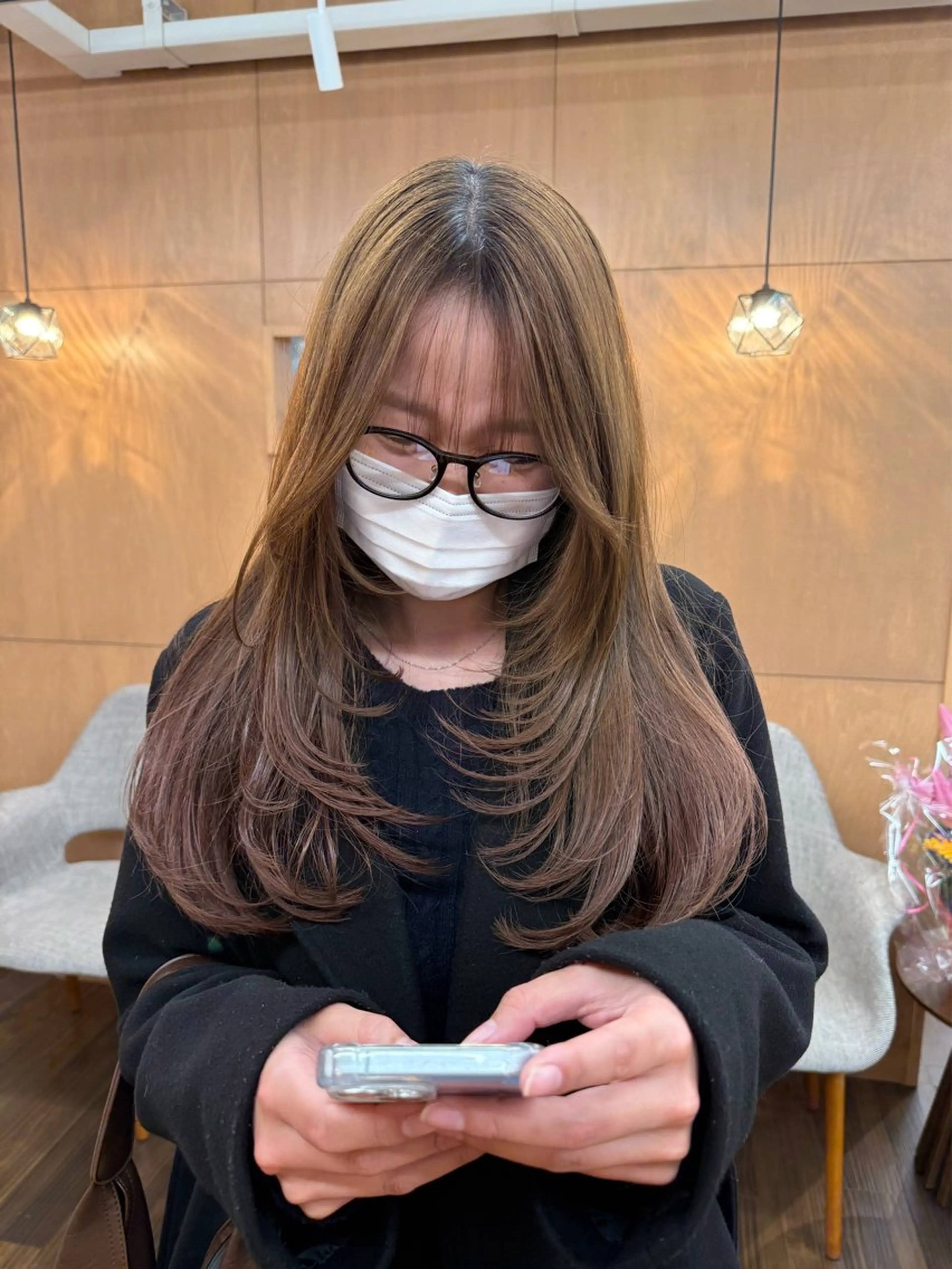 ロング くせ毛 髪質改善 レイヤーカット 酸性ストレート 髪質改善美容師 🪽YOSSYのヘアスタイル