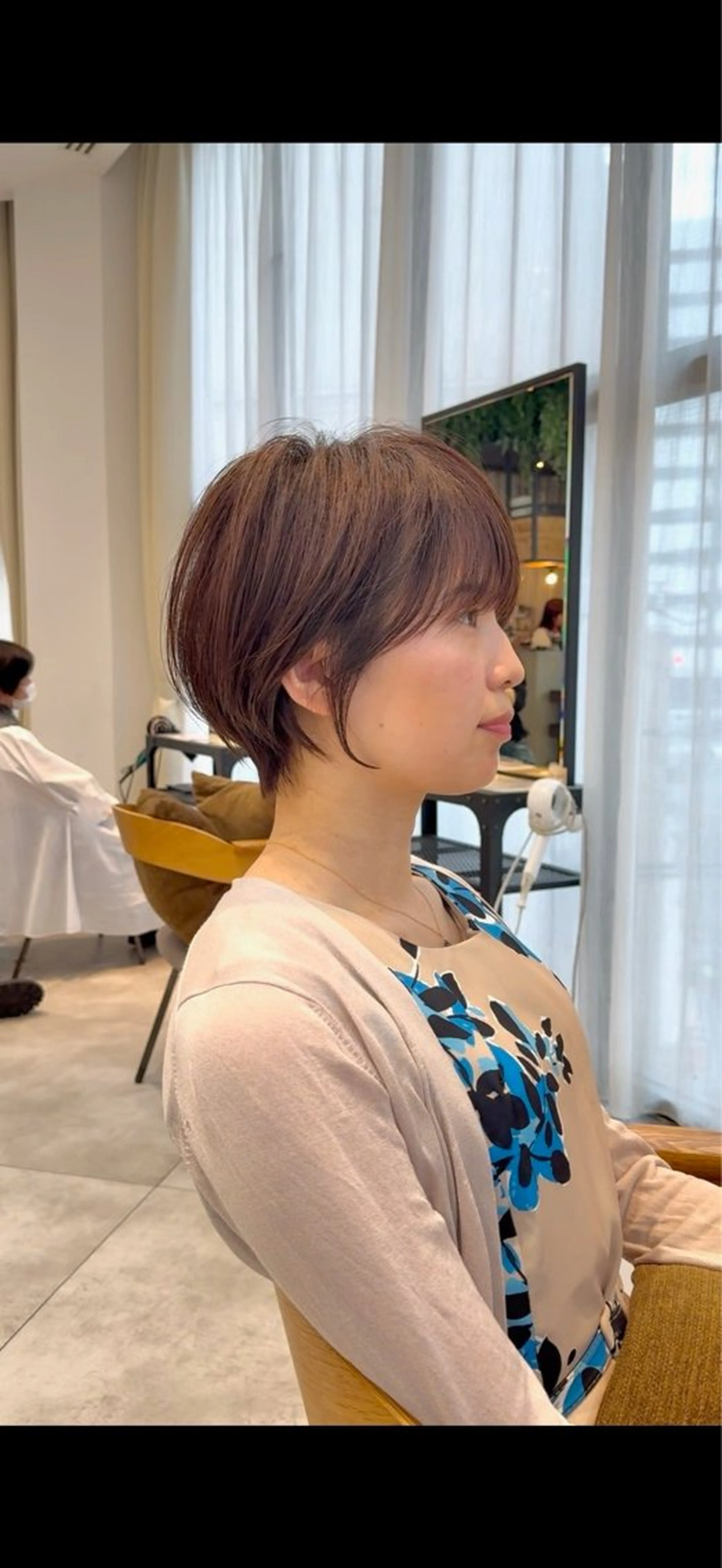 ショート カラー 似合わせカット ショートヘア カット ヘアカラー 銀座No.1ショート 似合わせカット/といのヘアスタイル