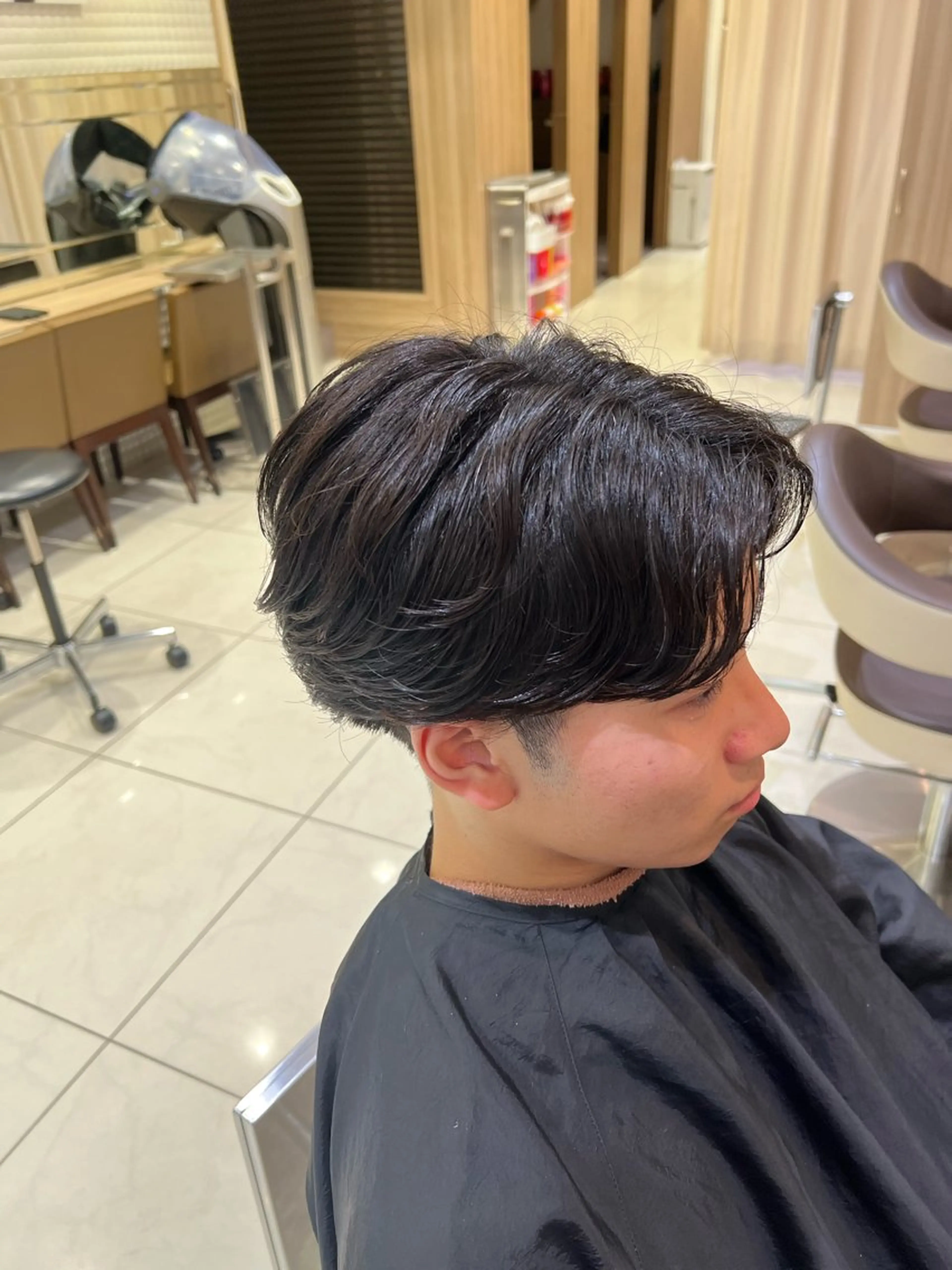 💈メンズカット＆ニュアンスパーマ💈ミニモ学割の写真