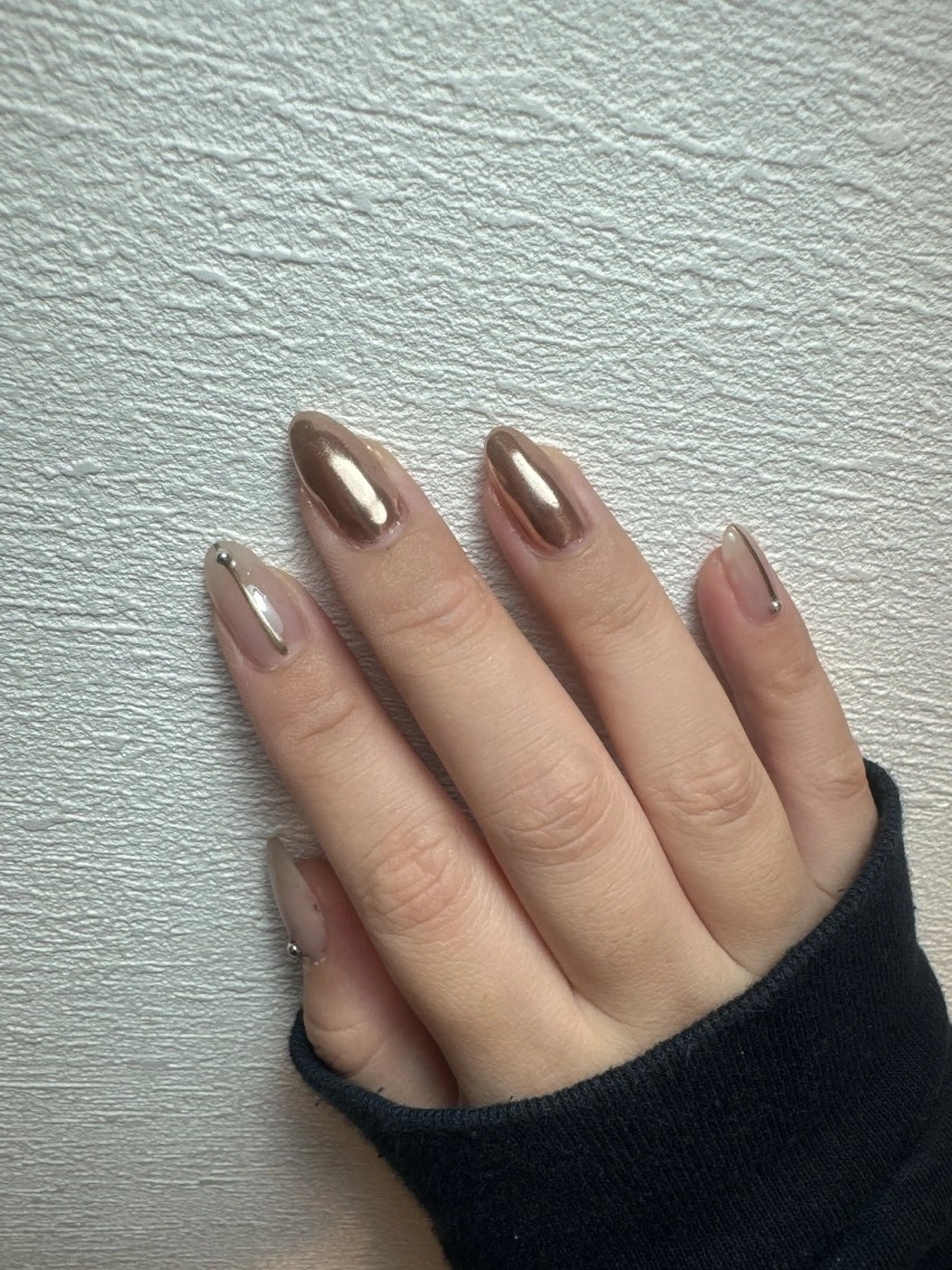 ネイル シンプルネイル yglow 【yuri】のネイルデザイン