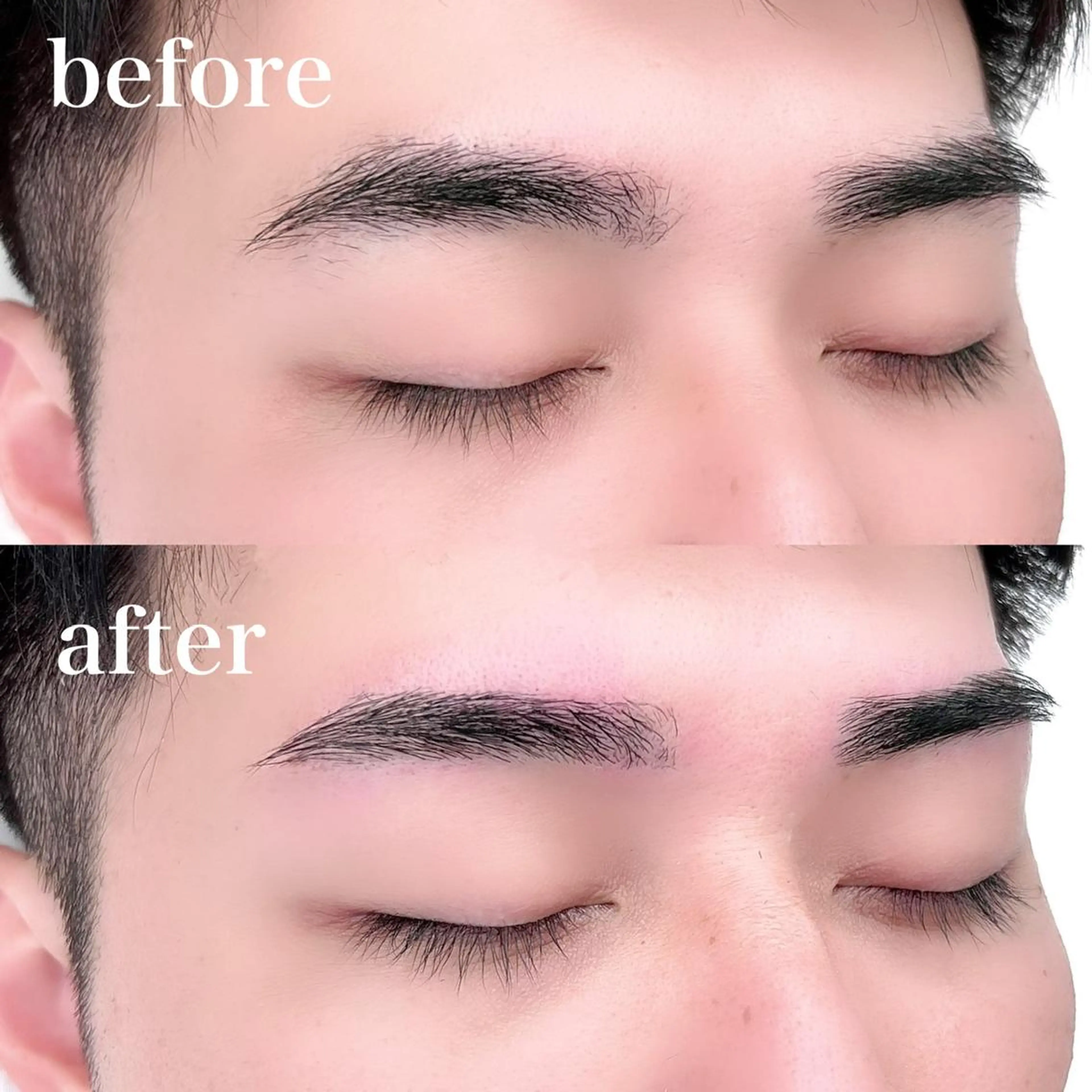 メンズ アイブロウ R'ACE｛507｝ MAHOのマツエク・マツパデザイン