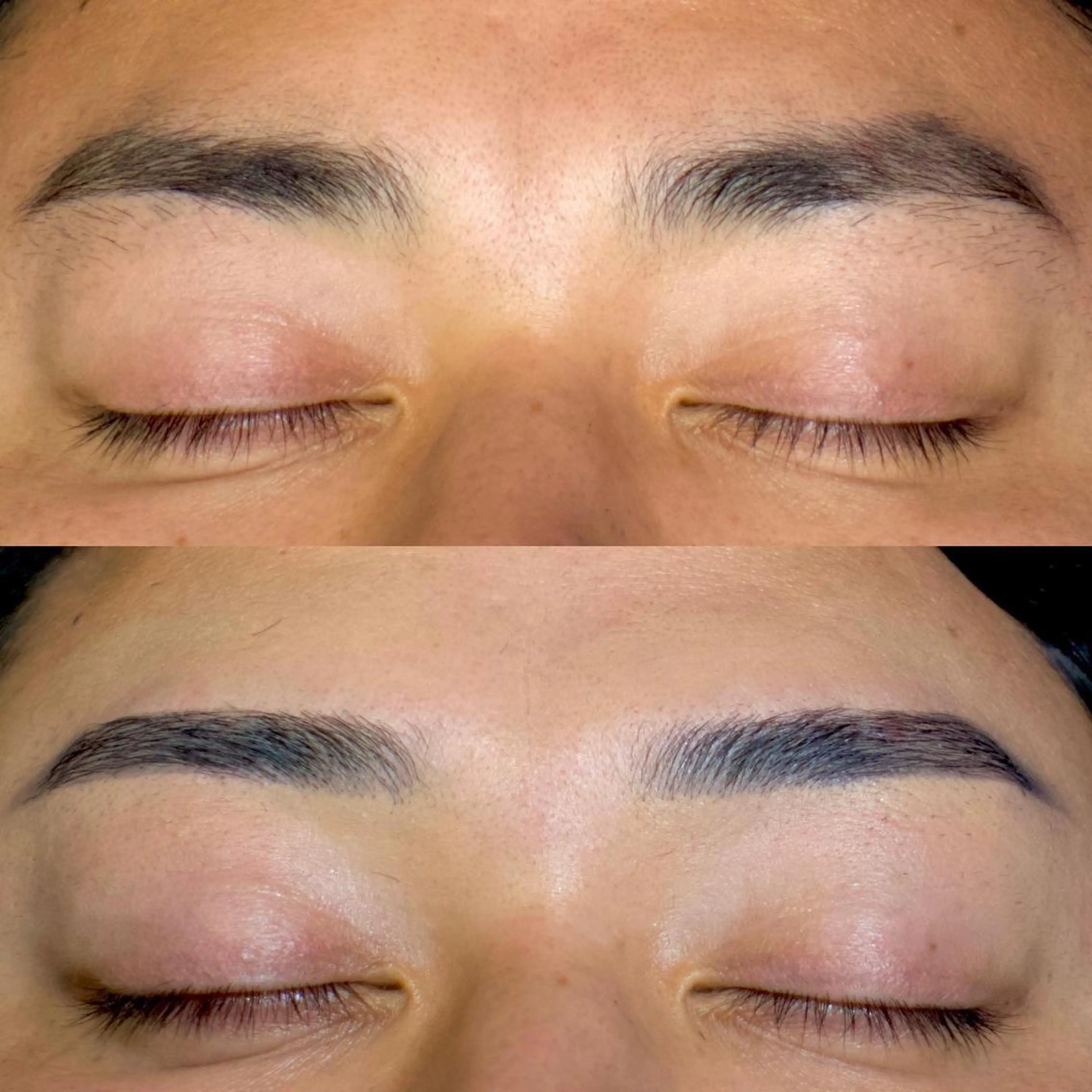 ショート メンズ アイブロウ センターパート フェードカット メンズパーマ スキンフェード メンズアイブロウ ワックス脱毛 眉カット その他(アイブロウ) メンズ眉毛ワックス 青山英憲のヘアスタイル