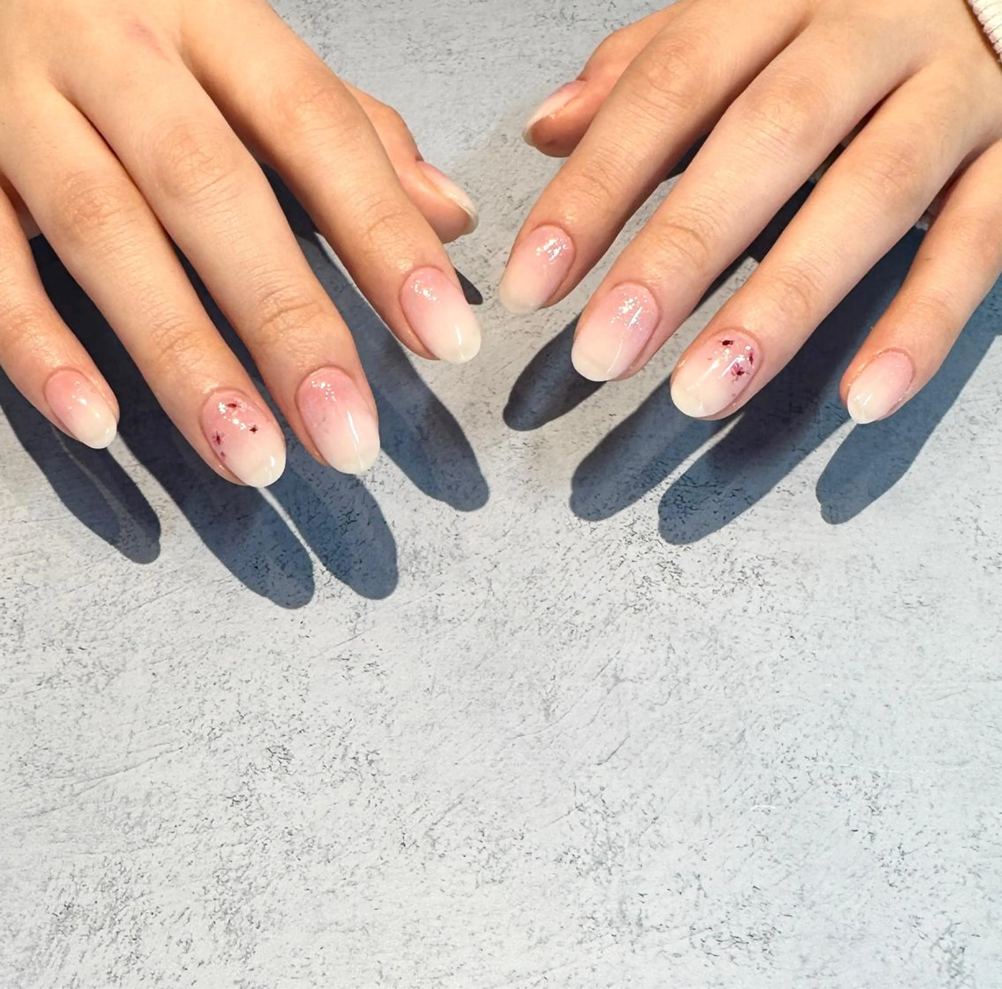 ネイル グラデーション 持ち込み ワンカラーネイル ハンドネイル Baden Nail ﾊﾞ-ﾃﾞﾝ ﾈｲﾙのネイルデザイン