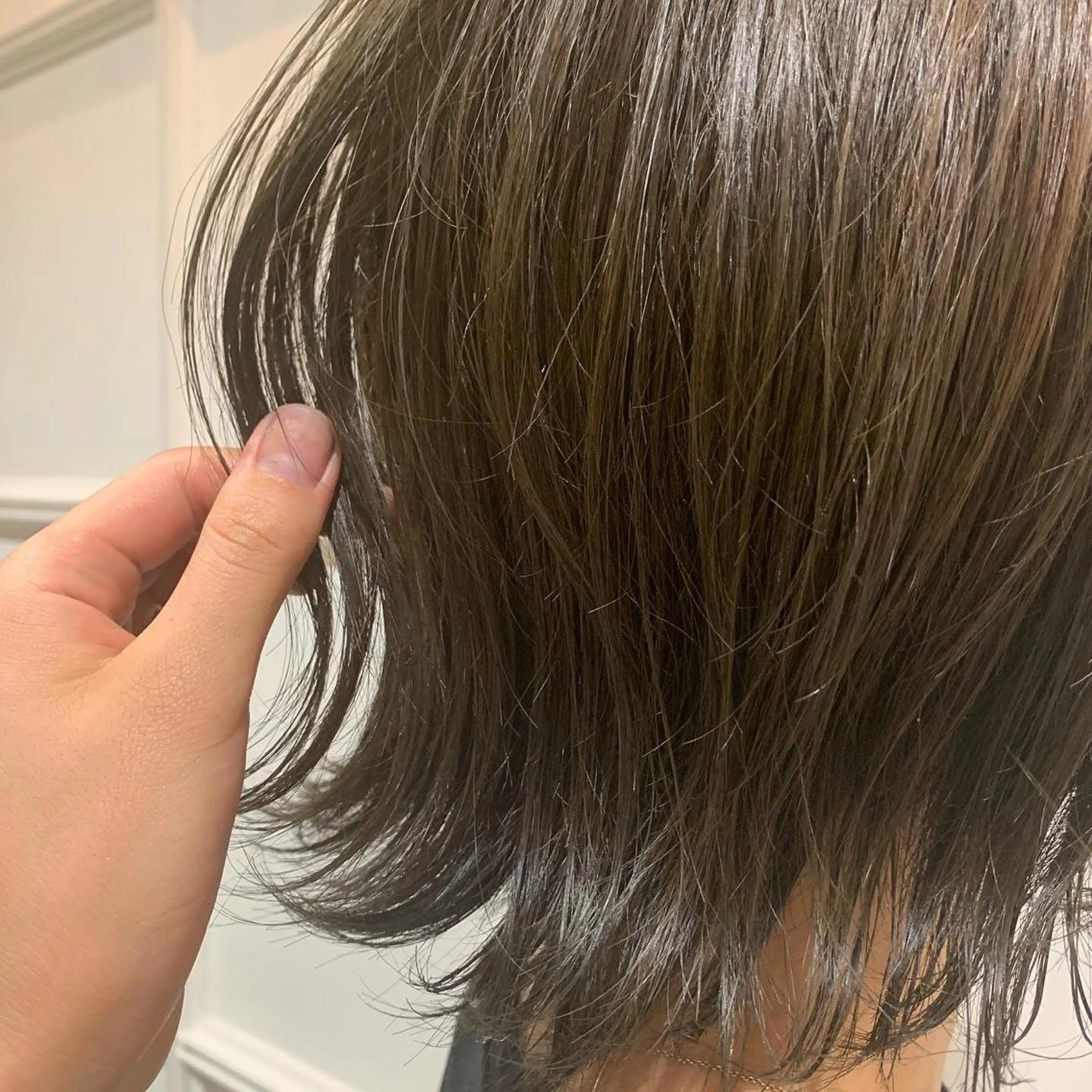 ショート カラー 髪質改善カラー&TR 縮毛矯正/弱酸性矯正のヘアスタイル