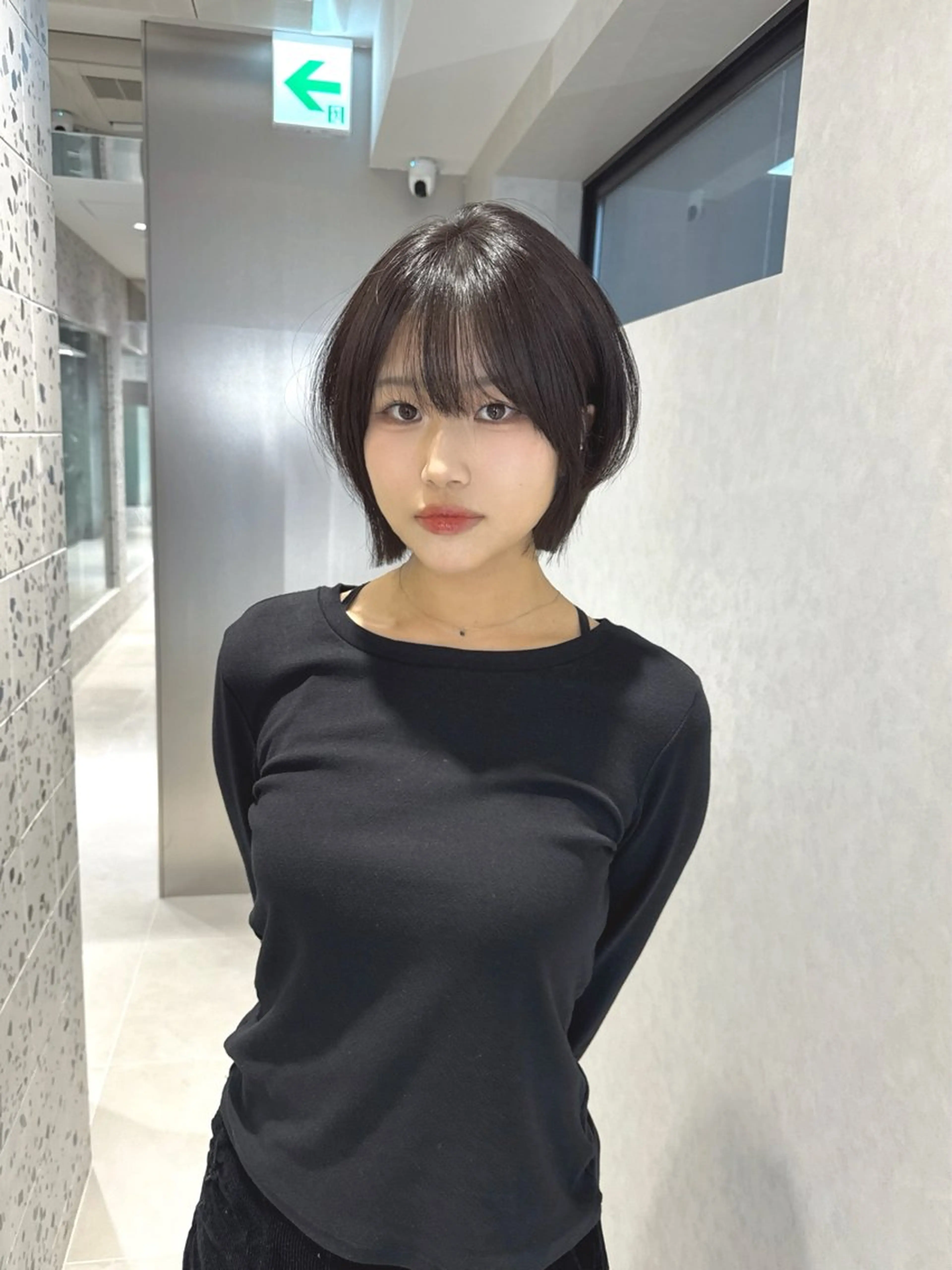 ショート カラー カット ヘアカラー トリートメント 矢野 晃平のヘアスタイル