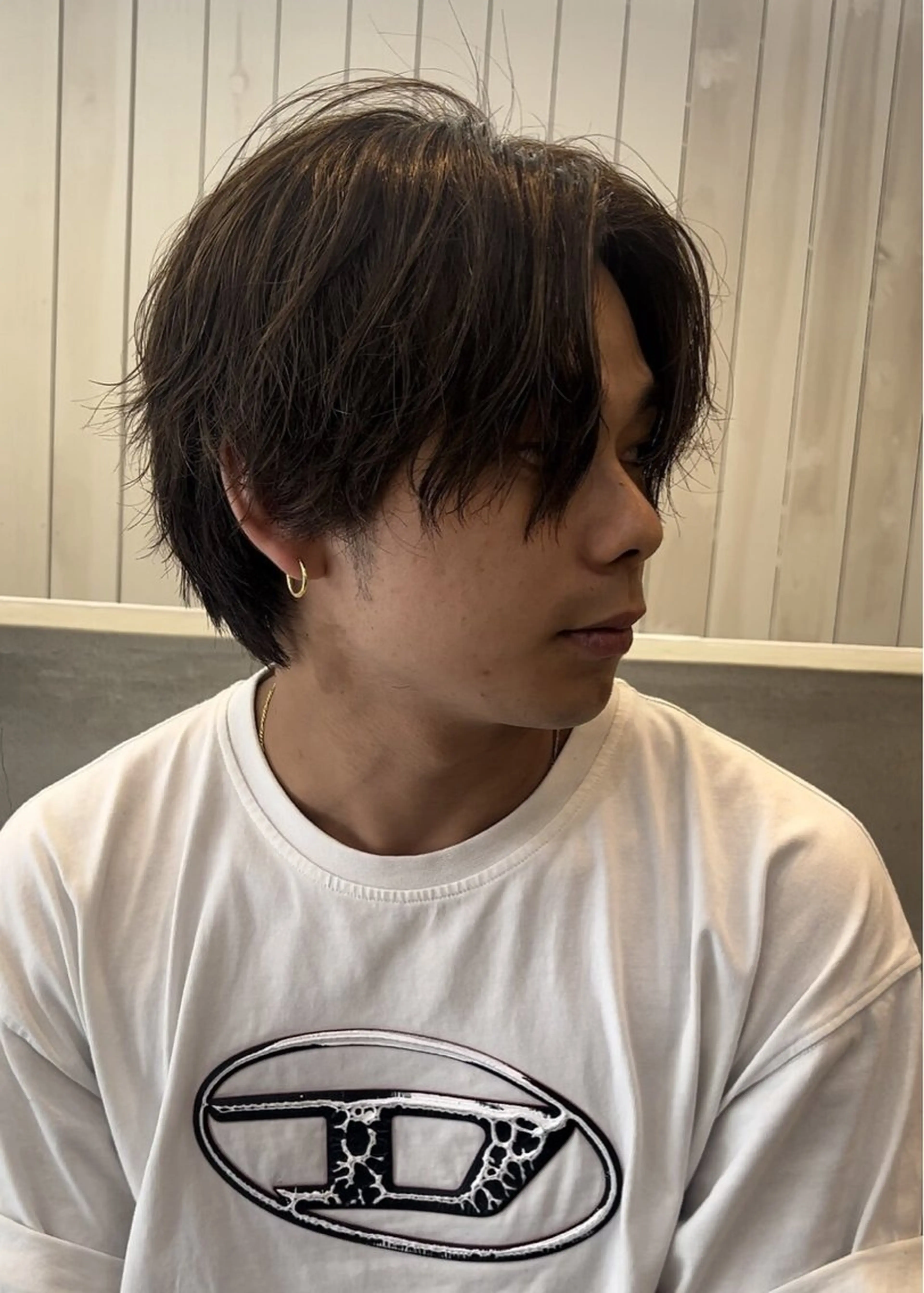パーマ メンズ カット パーマ メンズ特化 美容師misakiのヘアスタイル