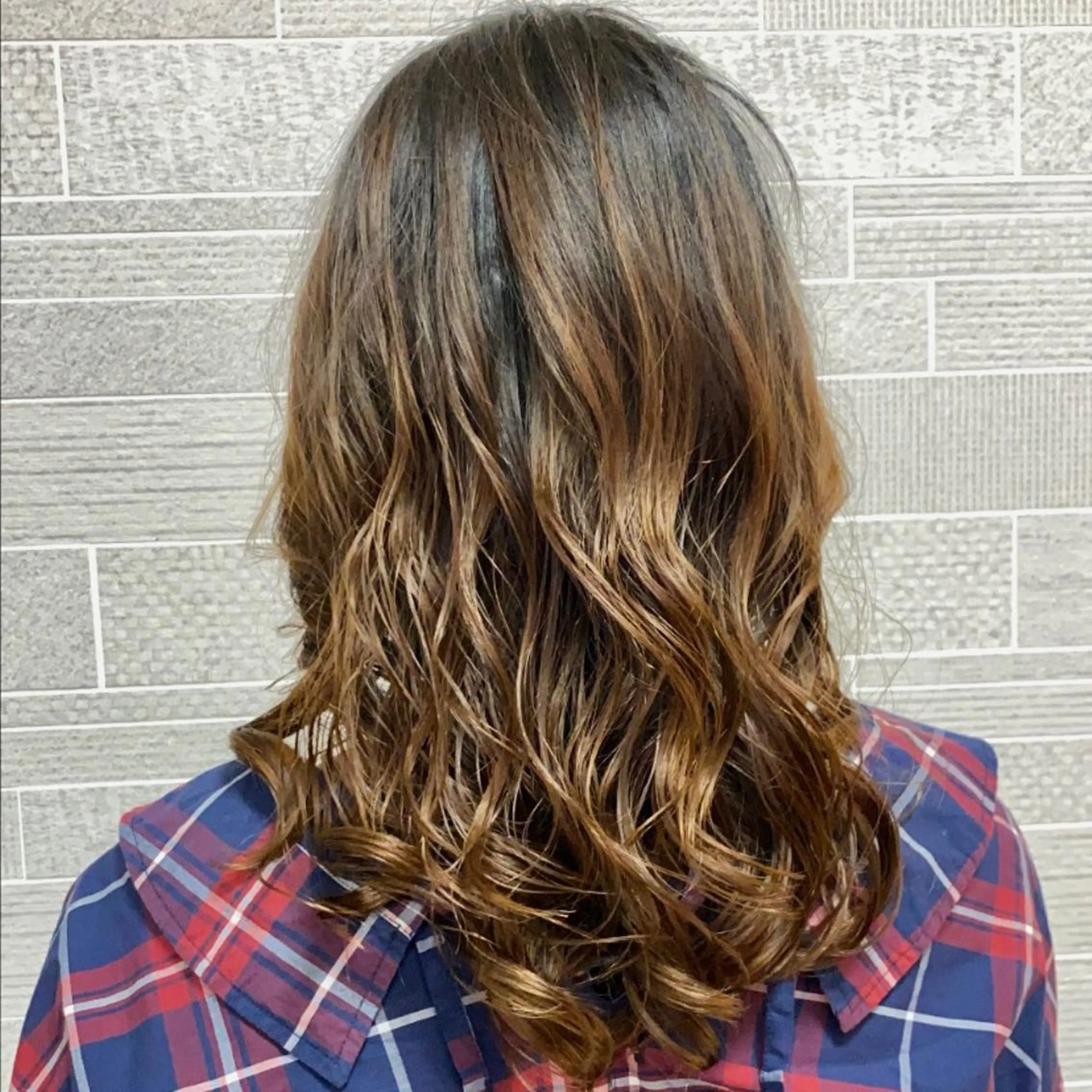 ロング パーマ 山崎 航のヘアスタイル